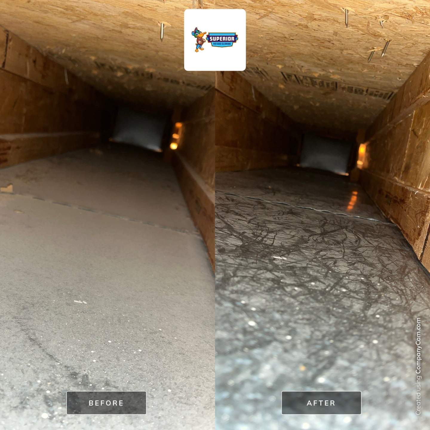Air Duct Cleaning With a Vacuum Truck in Canfield, OH by Superior Air Duct Cleaning