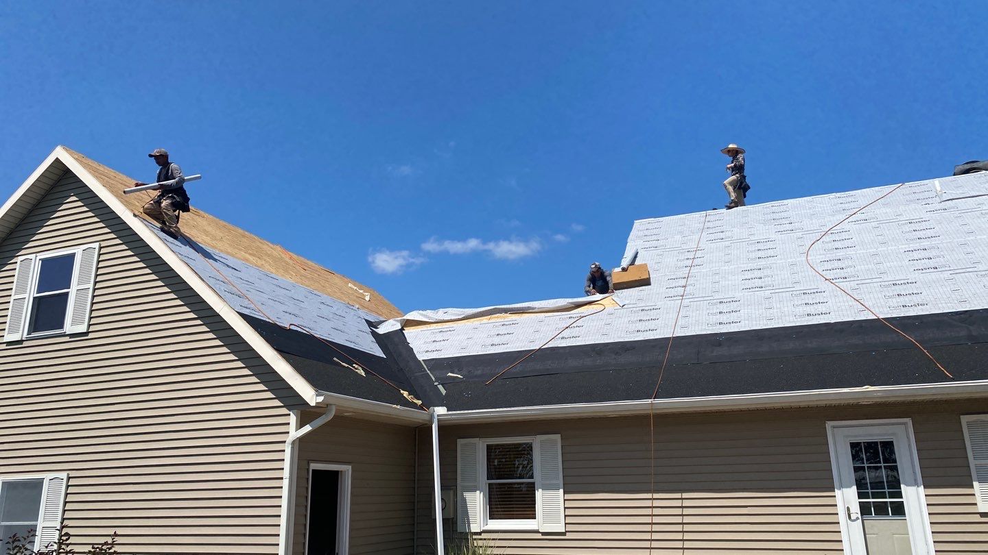 Residential Roofing Installation using GAF Timberline HDZ Weathered Wood by Nitro Roofing and Construction