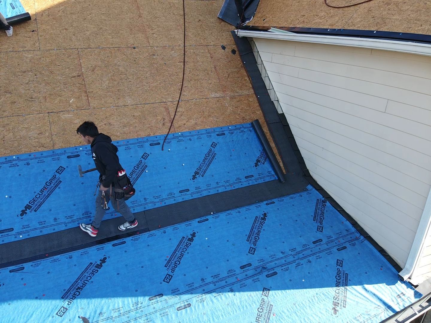 Residential Roofing Installation using Owens Corning by Inspector Roofing and Restoration