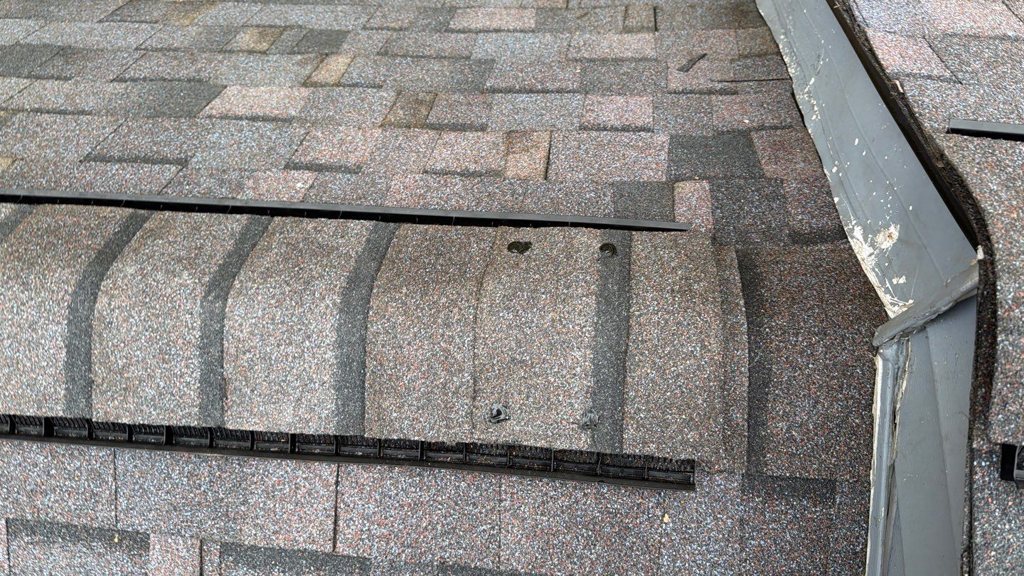 Roof Replacement using Owens Corning Midnight Plum by 180 Contractors