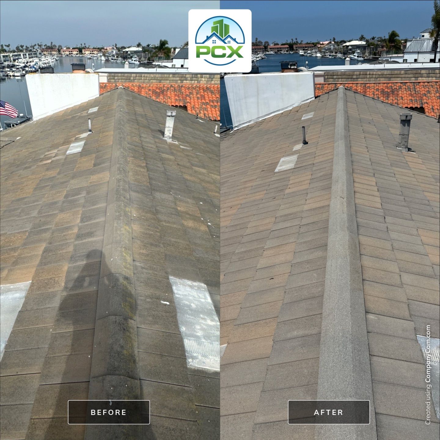 Huntington Harbor Roof Washing - Pressure Washer by Property Cleaning Experts