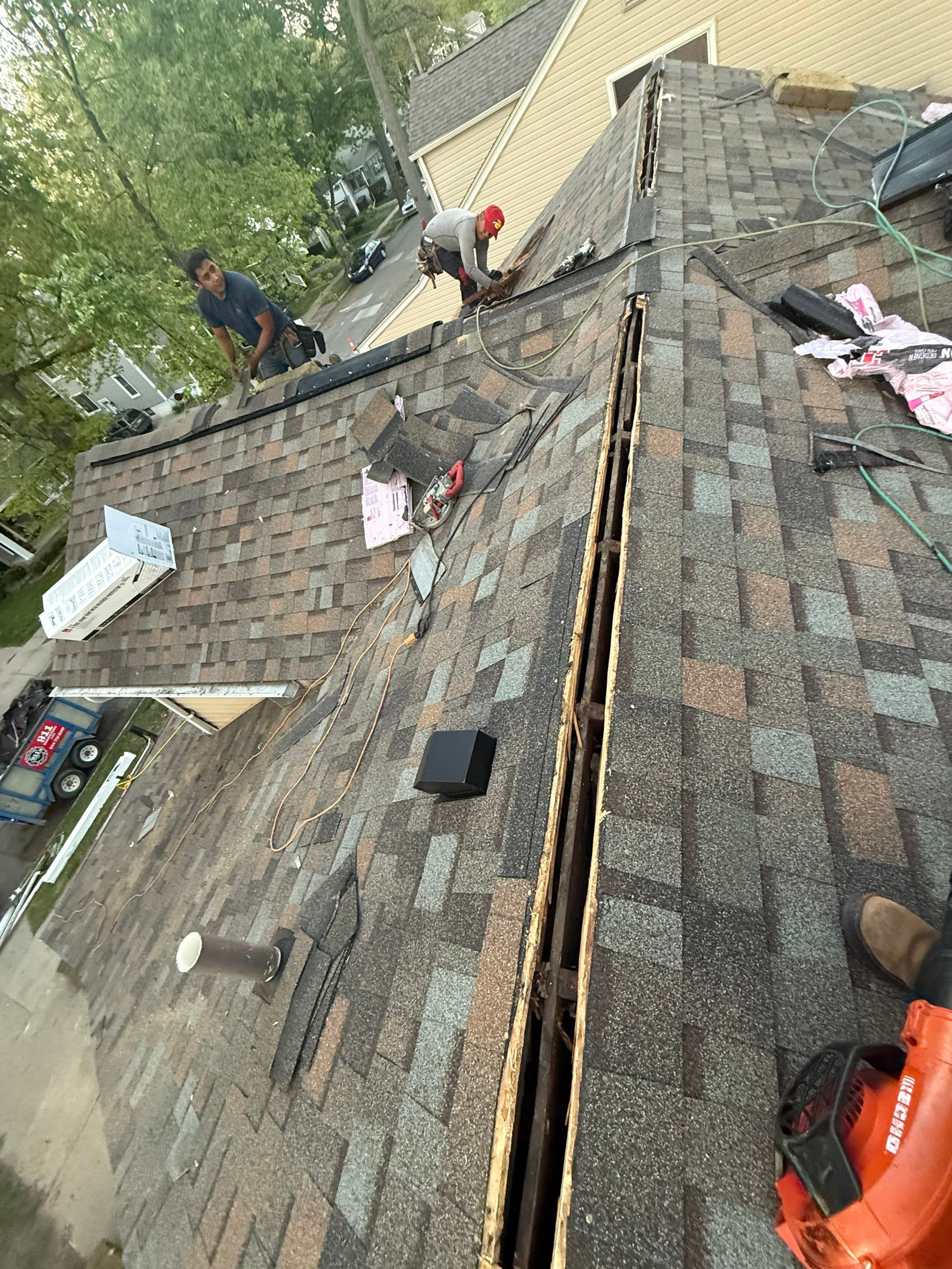 Project in Ferndale by Eave Roofing