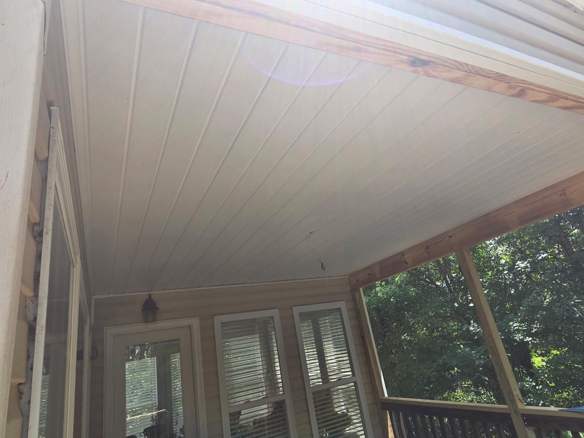 Deck Roof System Replacement in Vestavia Hills (Charcoal) by The Roofing Dudes