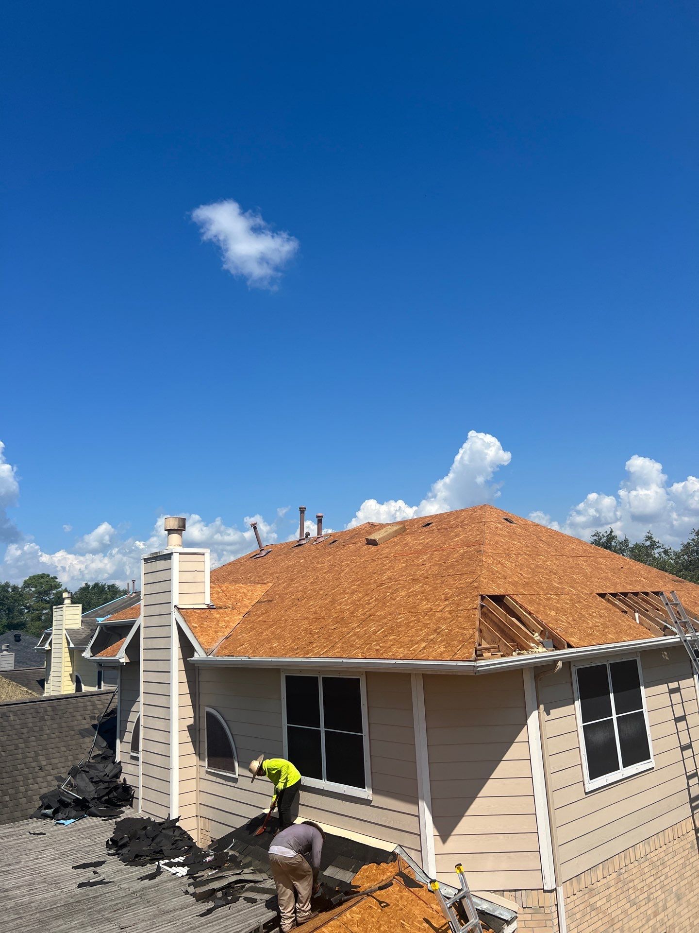 Seabrook Roof Installation using Atlas Pinnacle Pristine by Modern BYLT Roofing & Construction