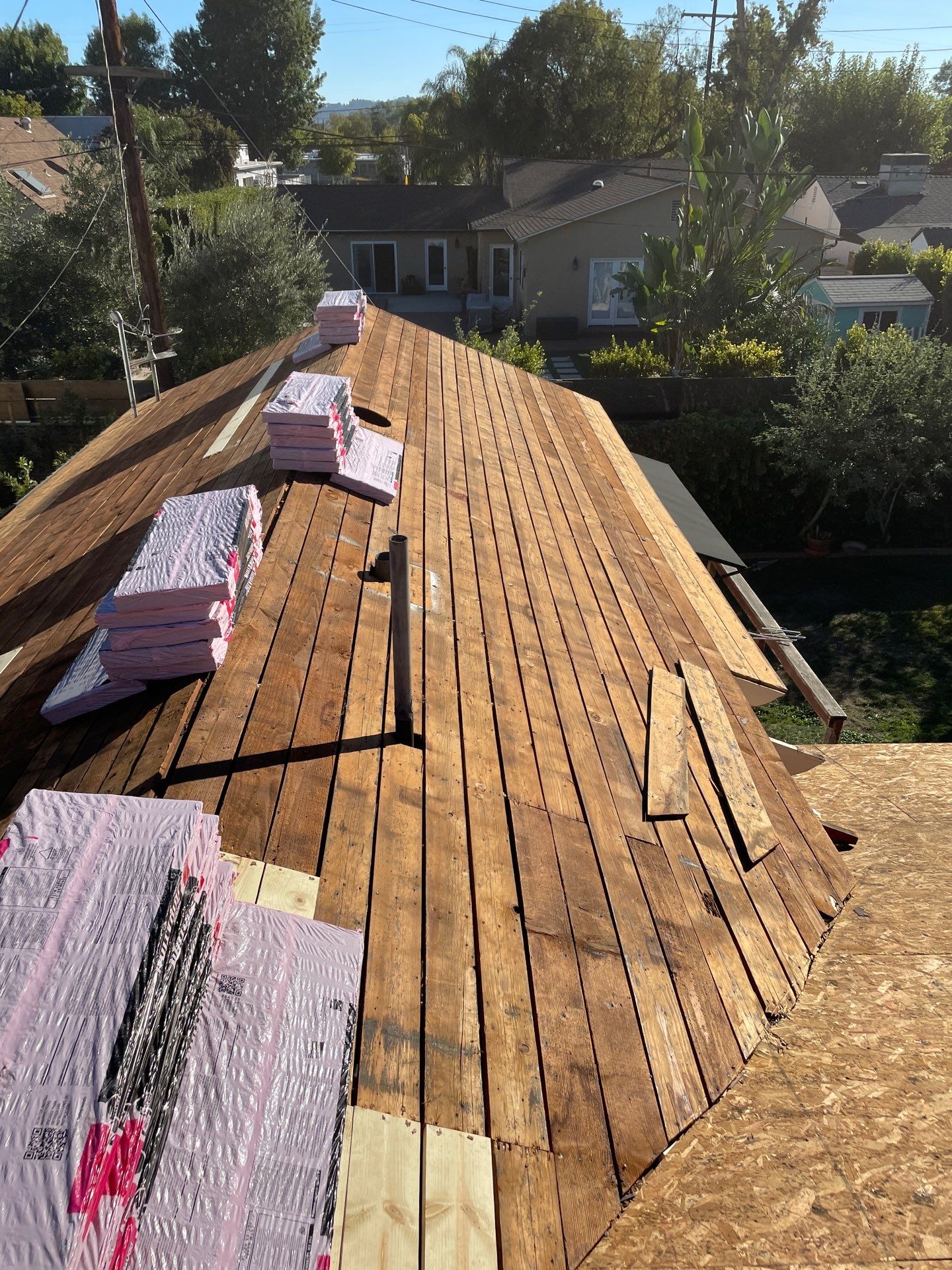 Partial reroof - Residential Project in LA by Hull Brothers Roofing