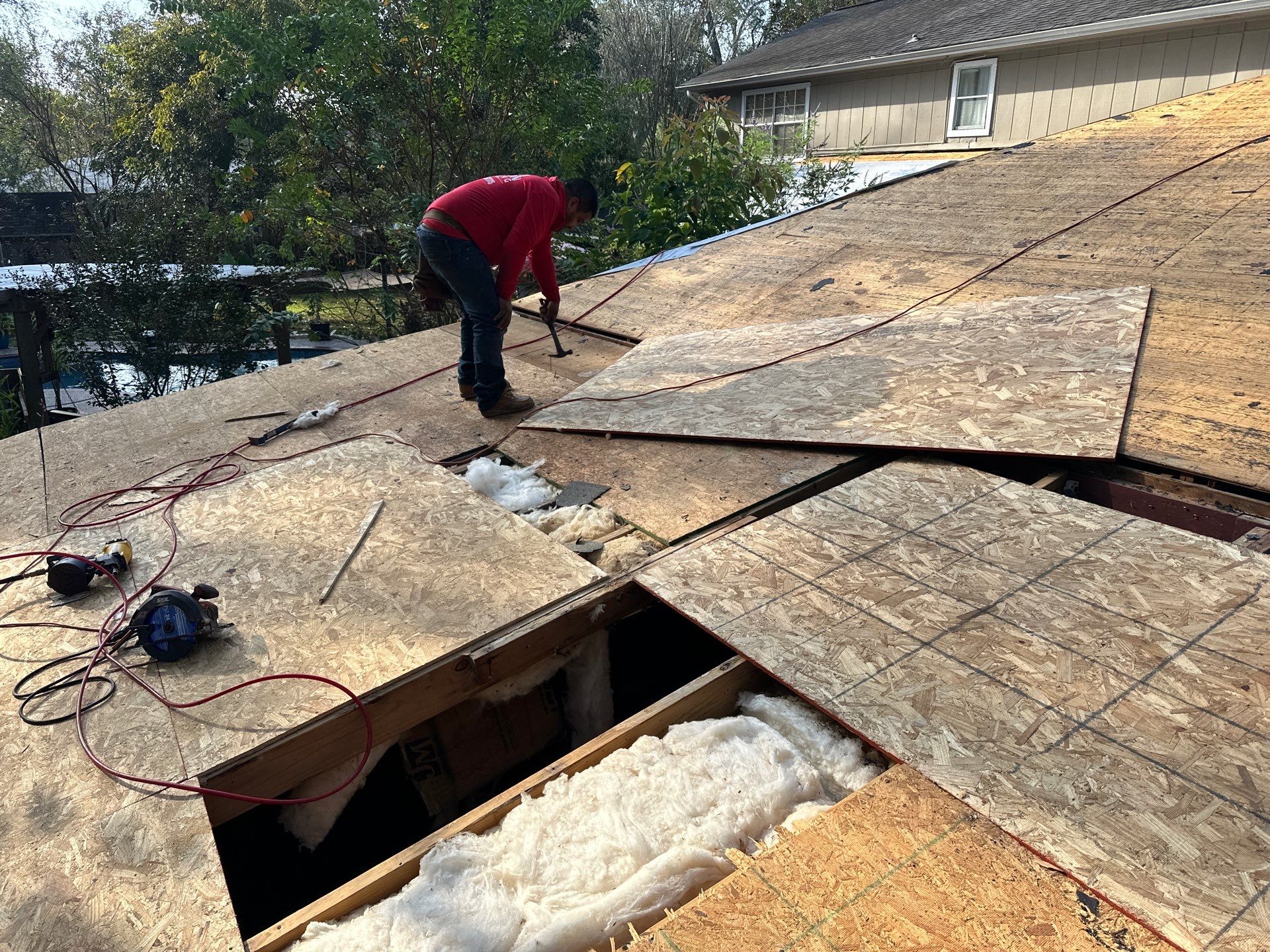 Project in Lake Jackson by Motion Roofing