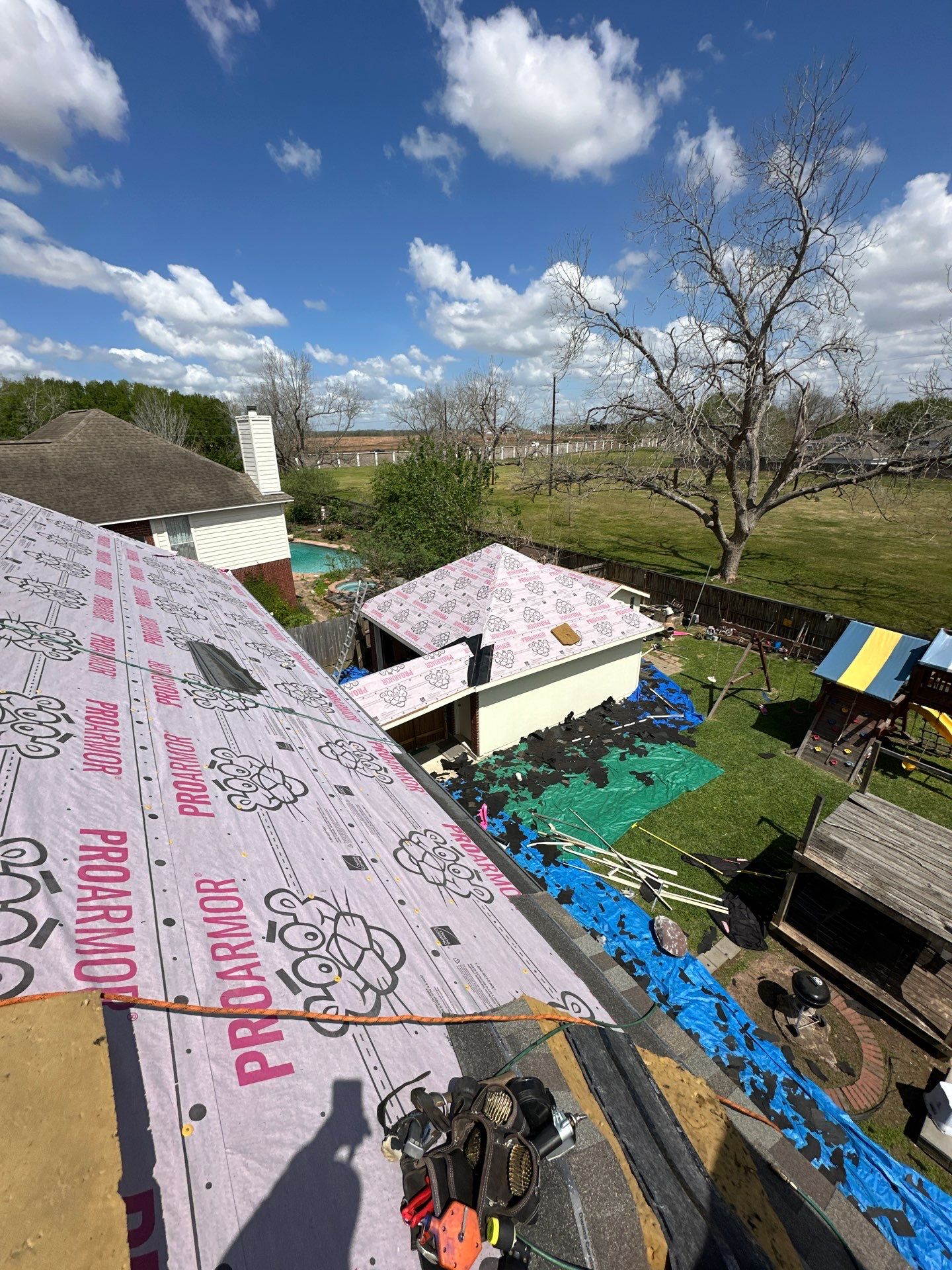 Project in Sugar Land by Motion Roofing