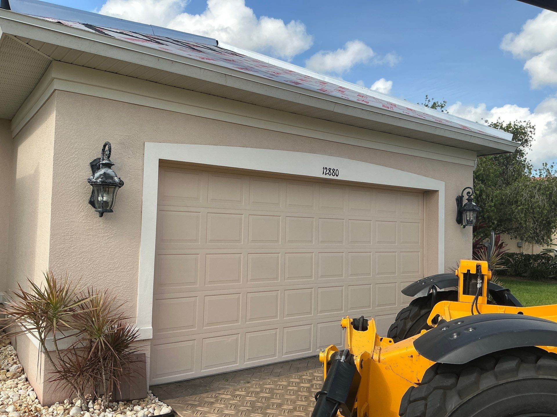 Seamless Gutter Upgrade Before & After in Bonita Springs FL by Gutter Professors