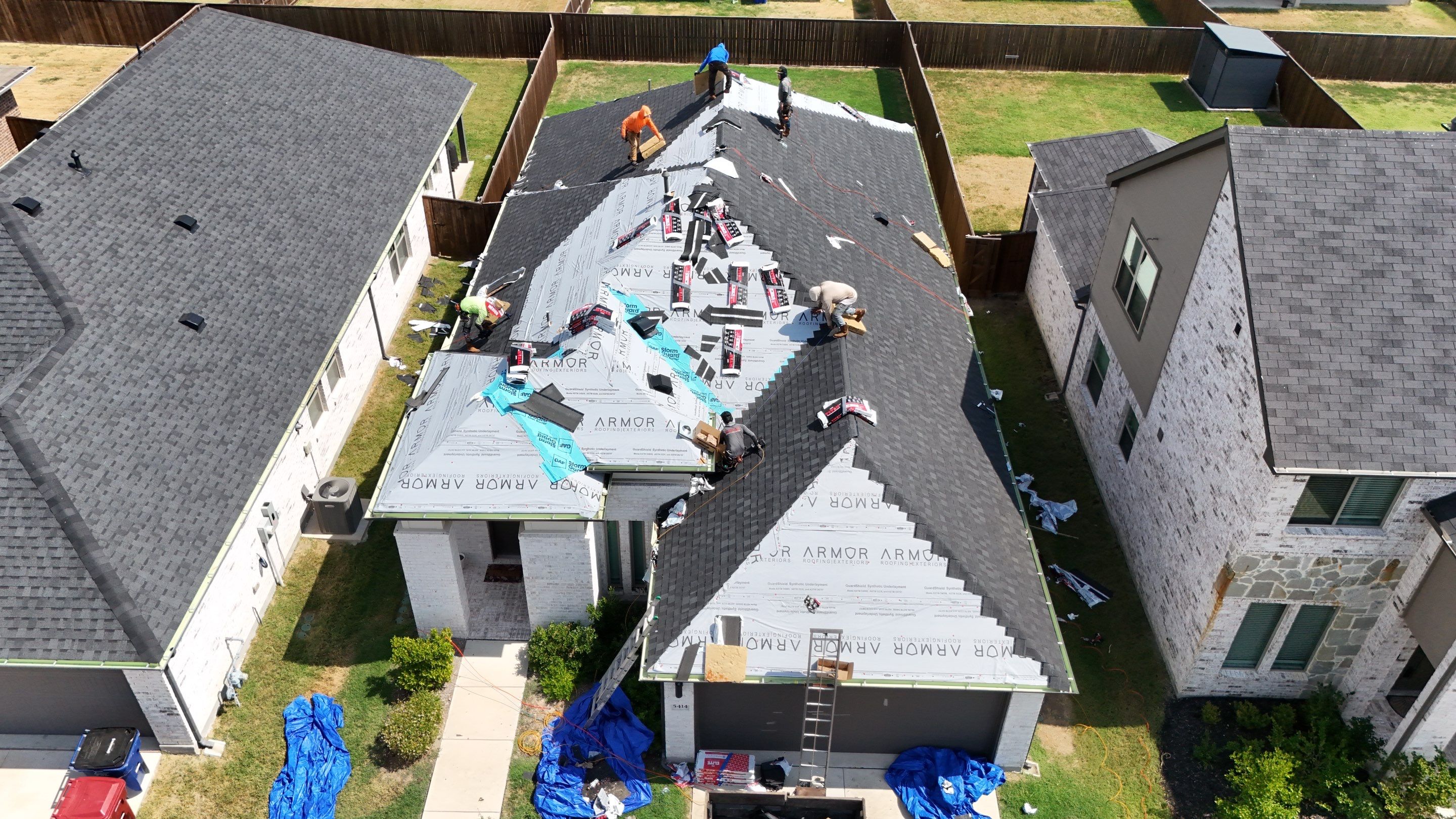 Impact-Rated Architectural Shingle Roof Replacement in Royse City by Armor Roofing | Exteriors