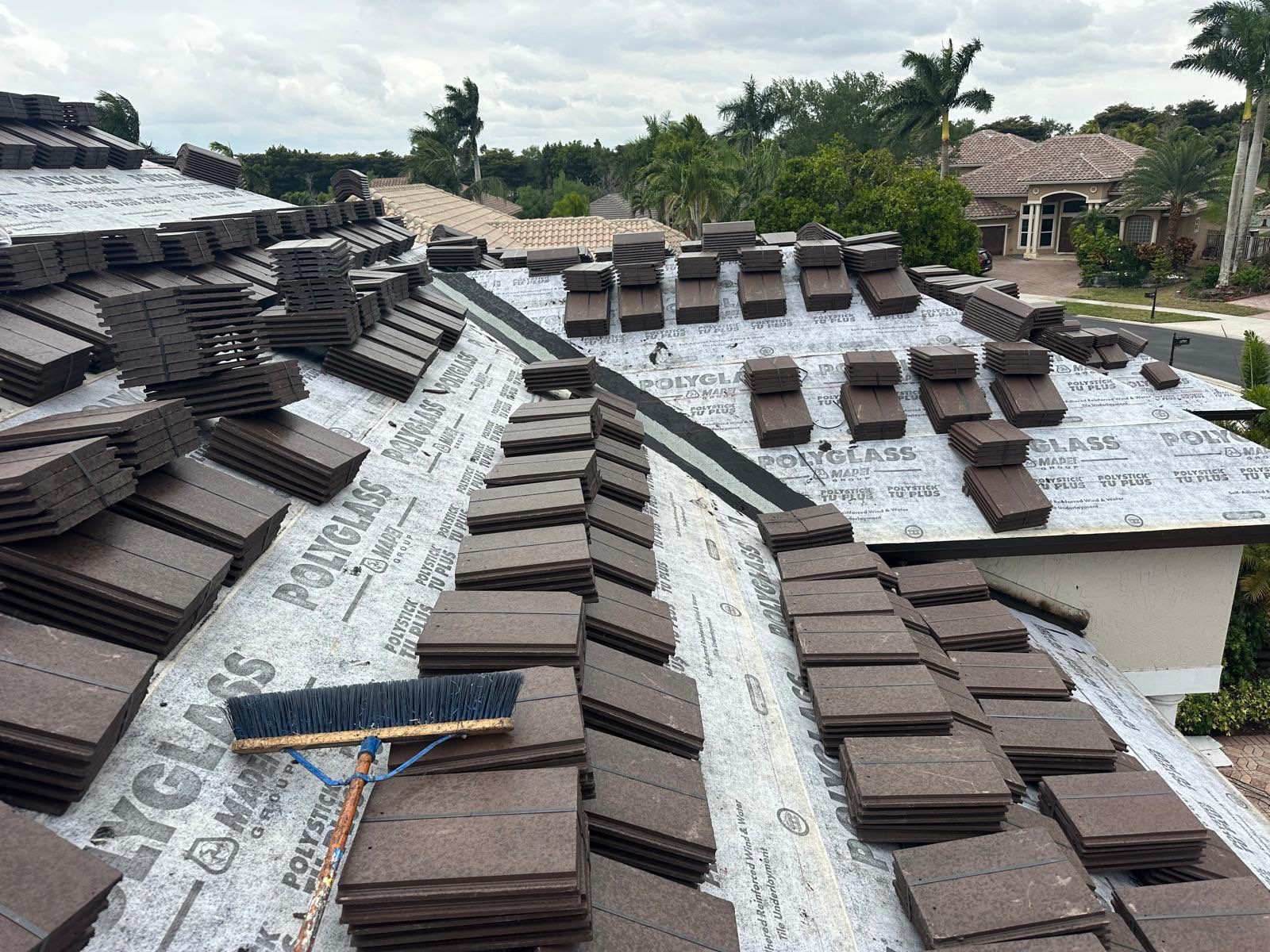 Residential Roofing Installation using WestLake Roofing Tile by BLUES BROTHERS ROOFING