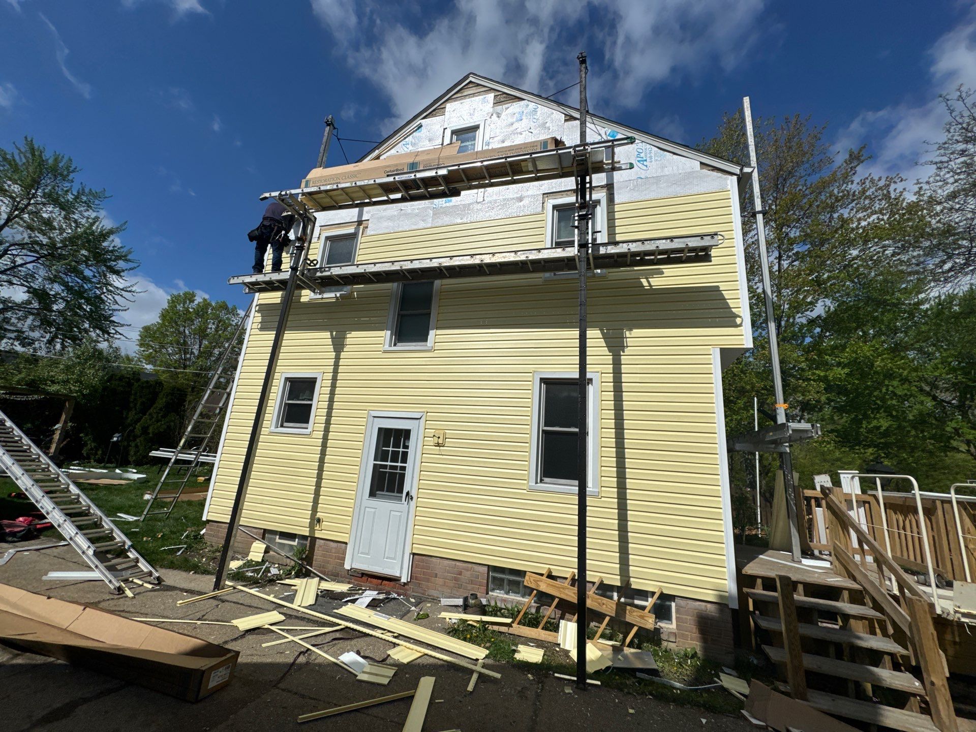 Siding Replacement by Homestyle in Parma Heights by Homestyle Home Improvements (HHI)