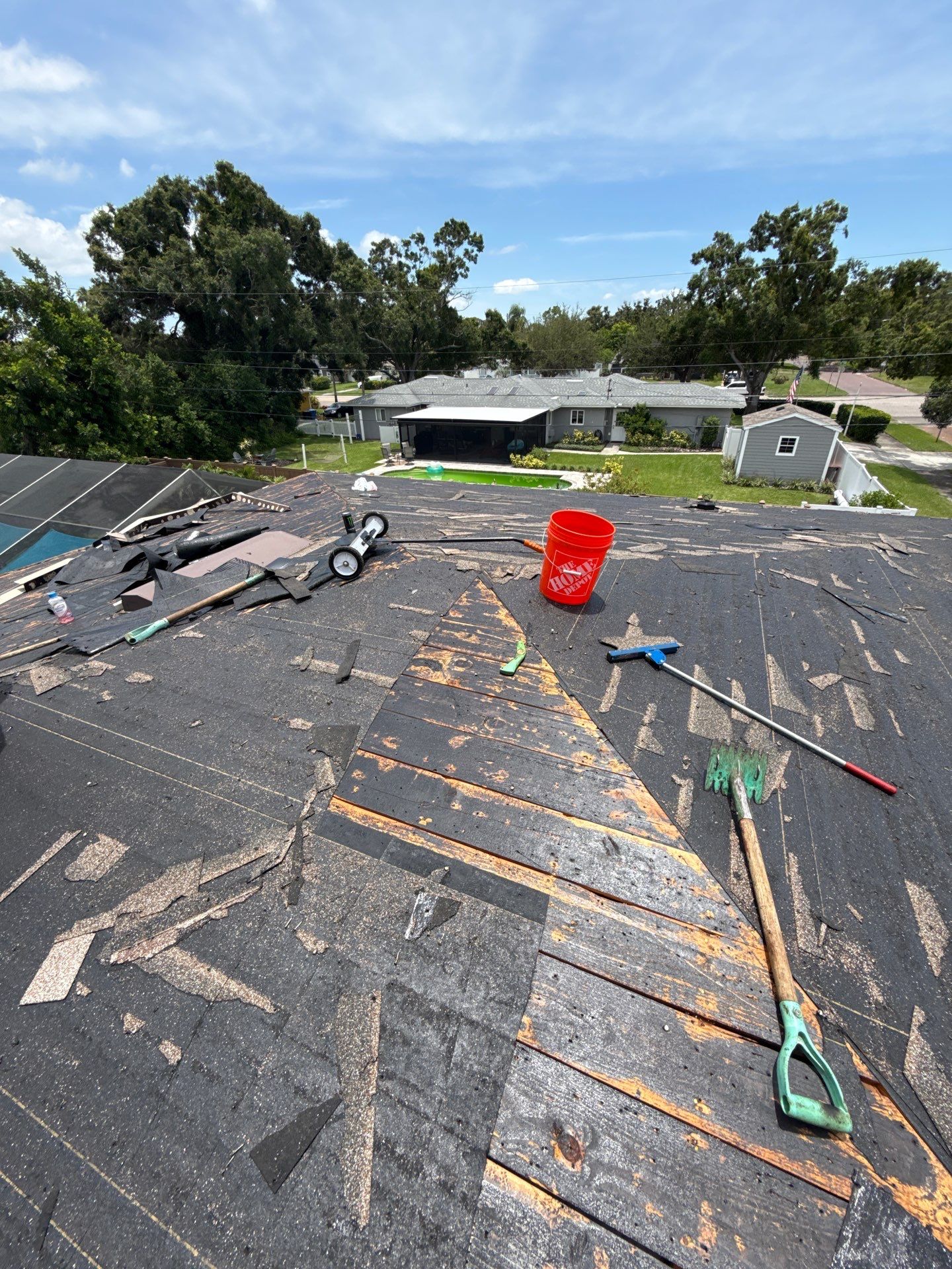 Project in St. Petersburg 33710 by Mitchell Roofing Company LLC 