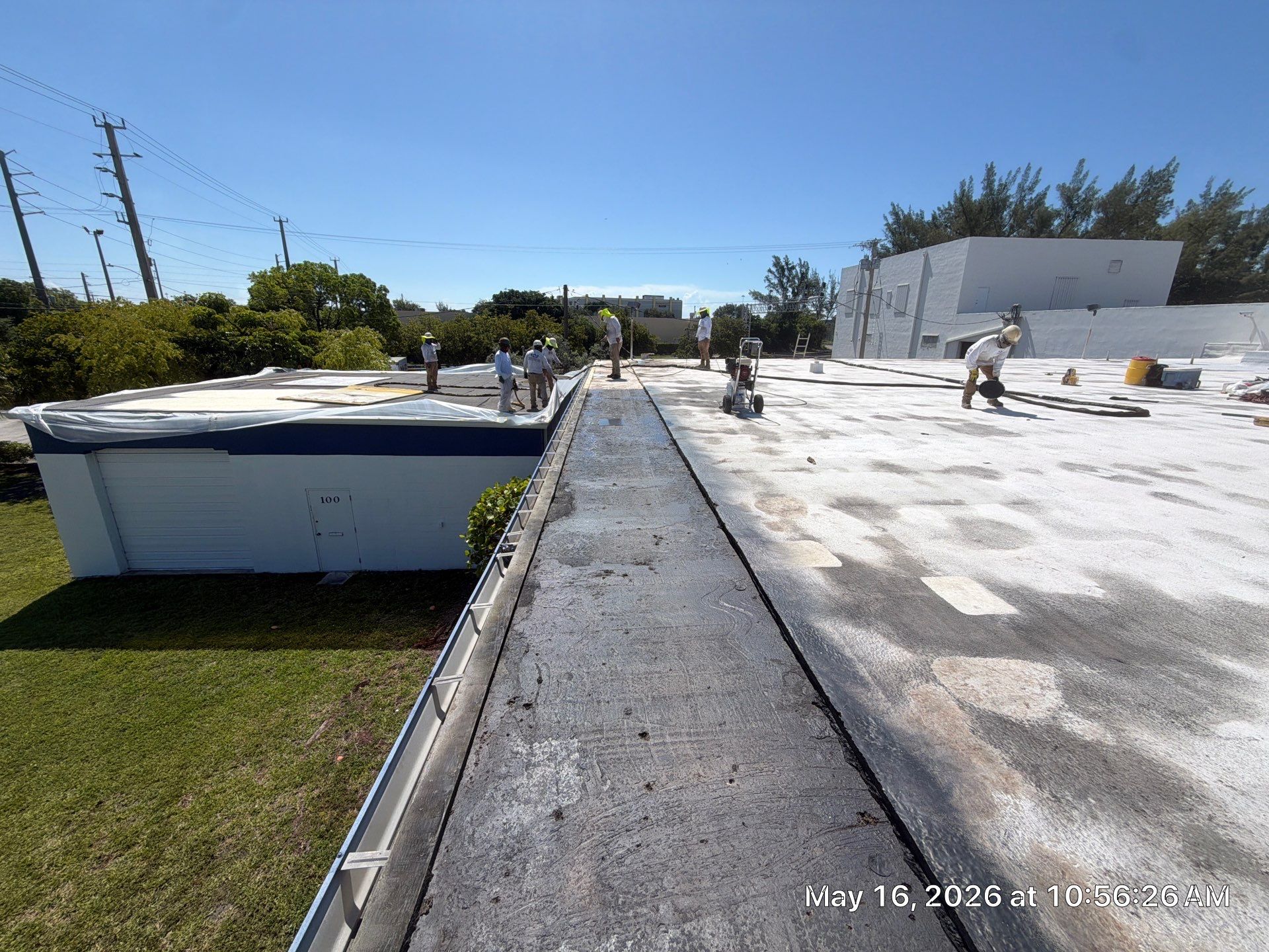 Fort Lauderdale Commercial Roof Restoration and Reflective Coating Installation by Roof King LLC