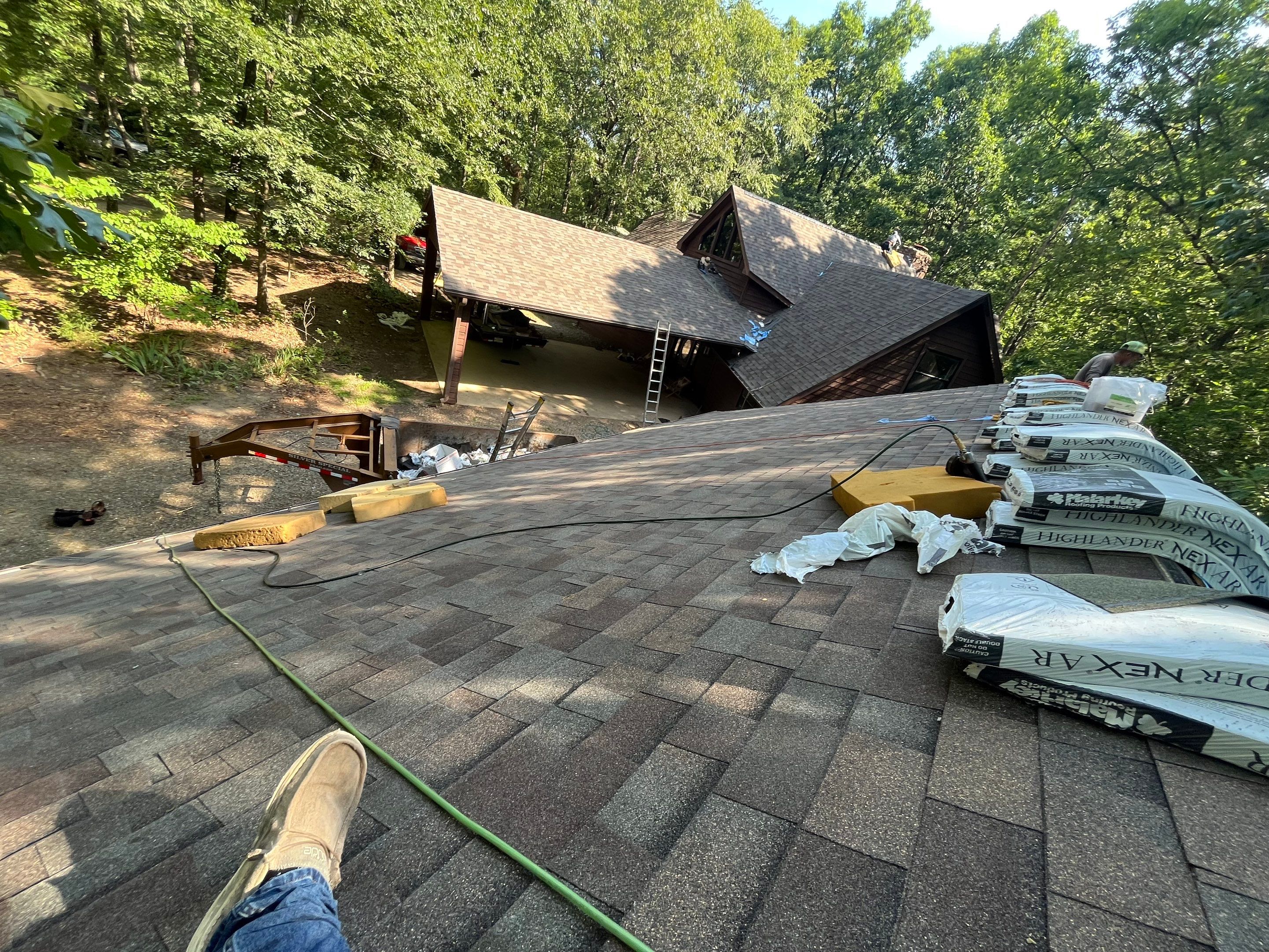 Residential Reroof: 40 Year Impact Rated Architectural Shingles by Hostetler Roofing