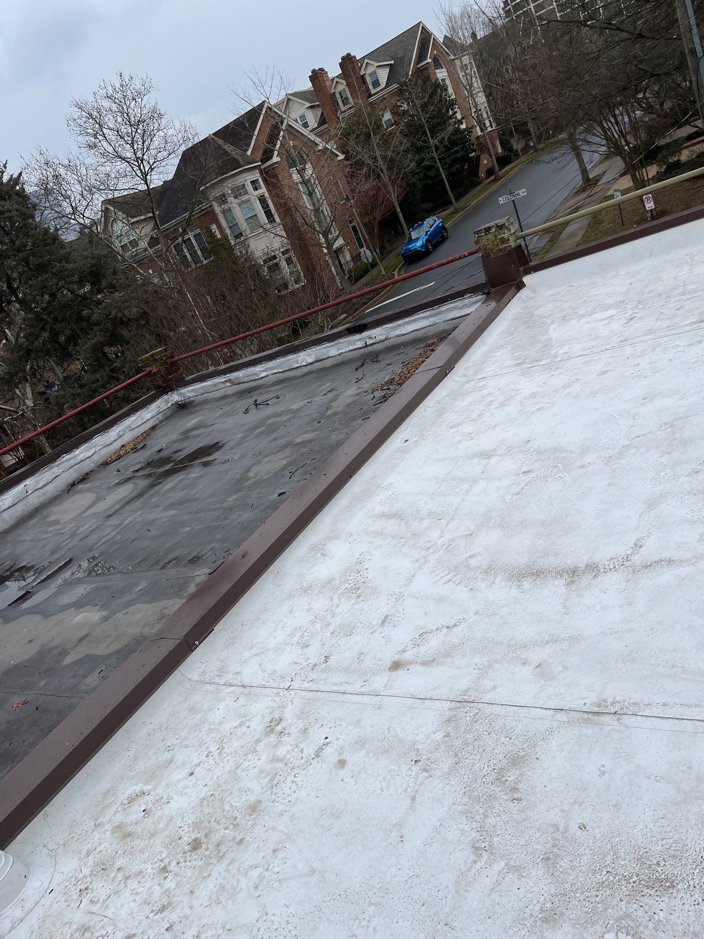 Arlington Flat TPO Roof Installation by RM Banning, Inc.