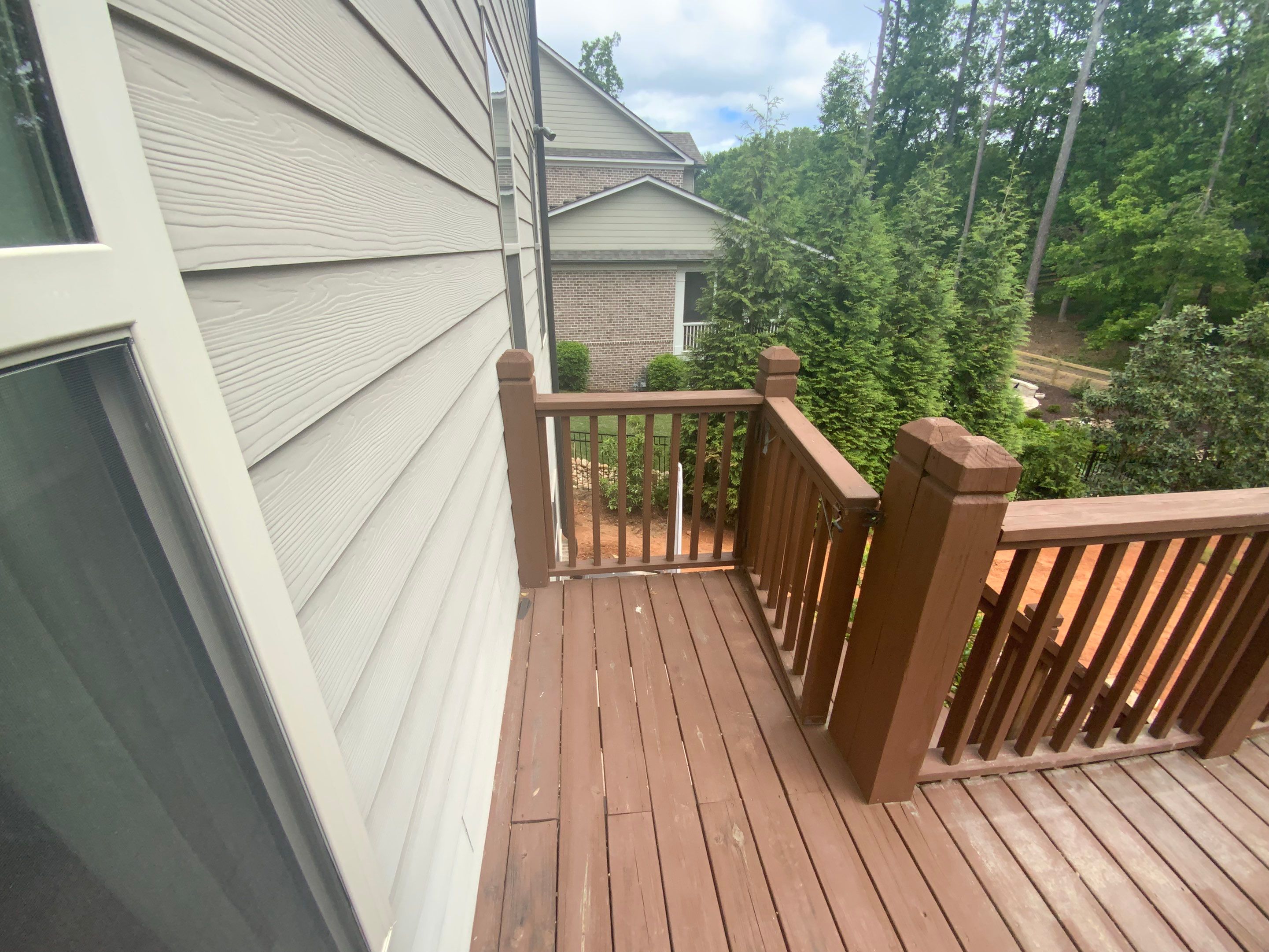Composite Decking Installation and Porch Screening in Marietta by Swift Home Renovations