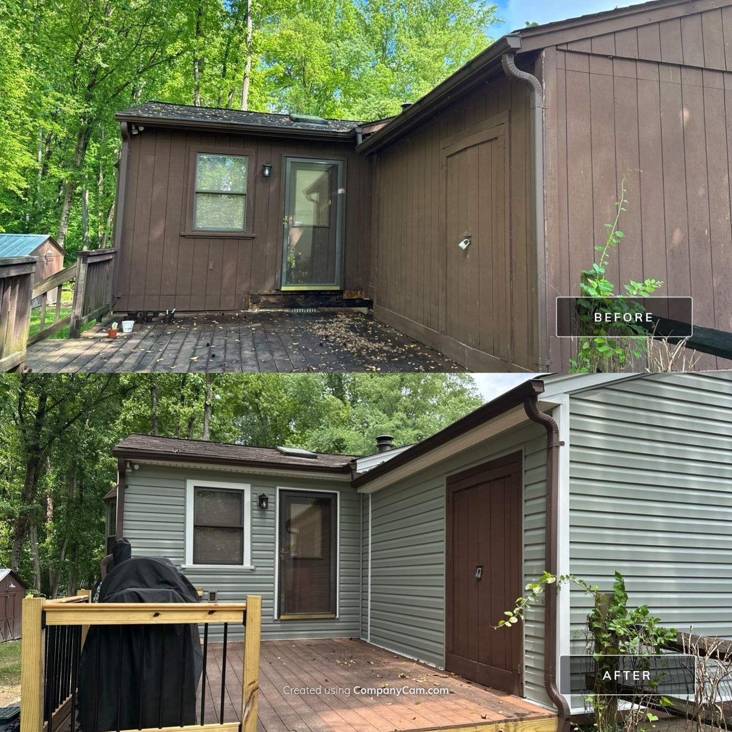 Siding Installation using Vinyl - CertainTeed Main Street by ExteriorPros