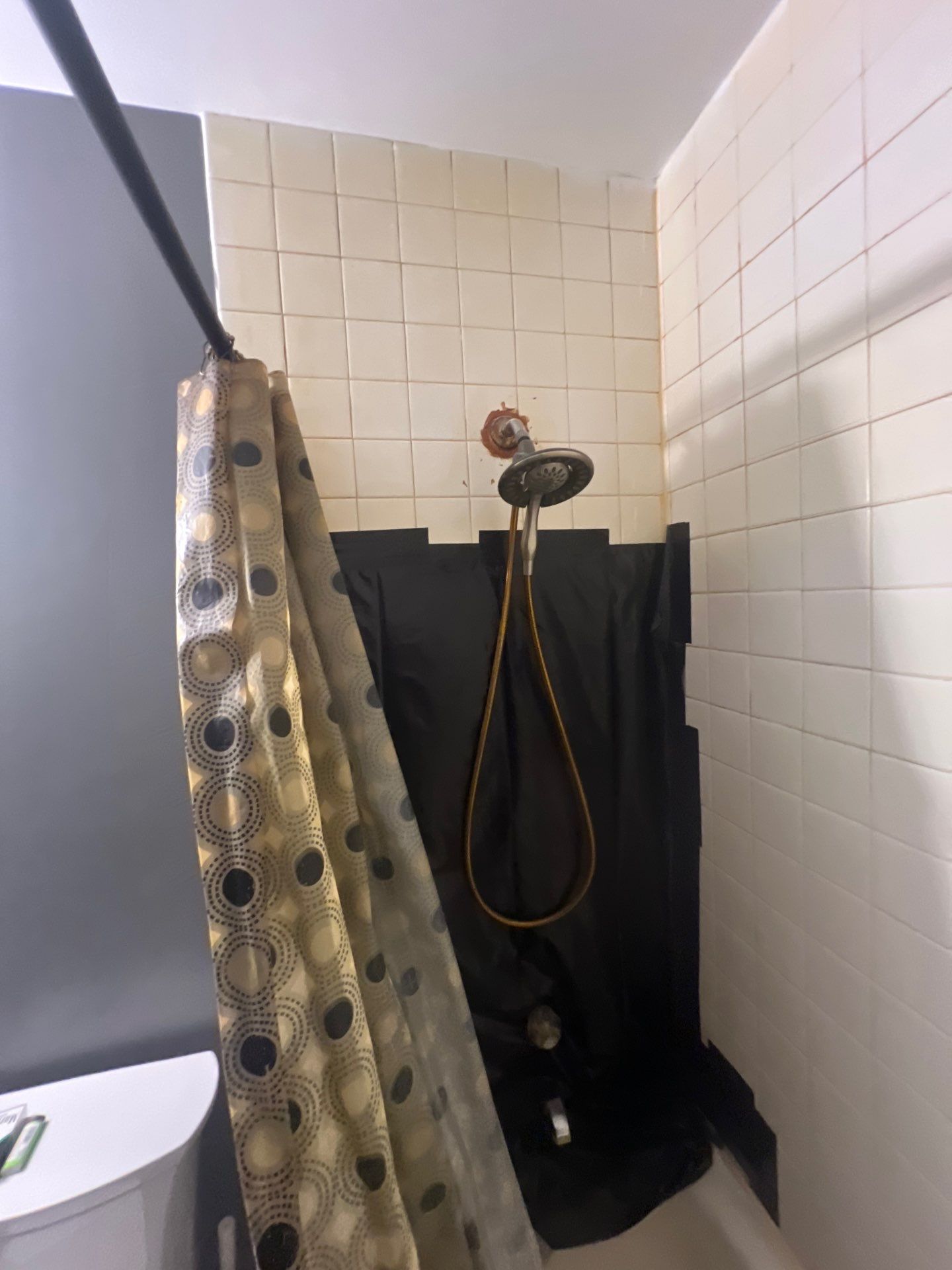 Beautiful tub to shower! by The Shower Company
