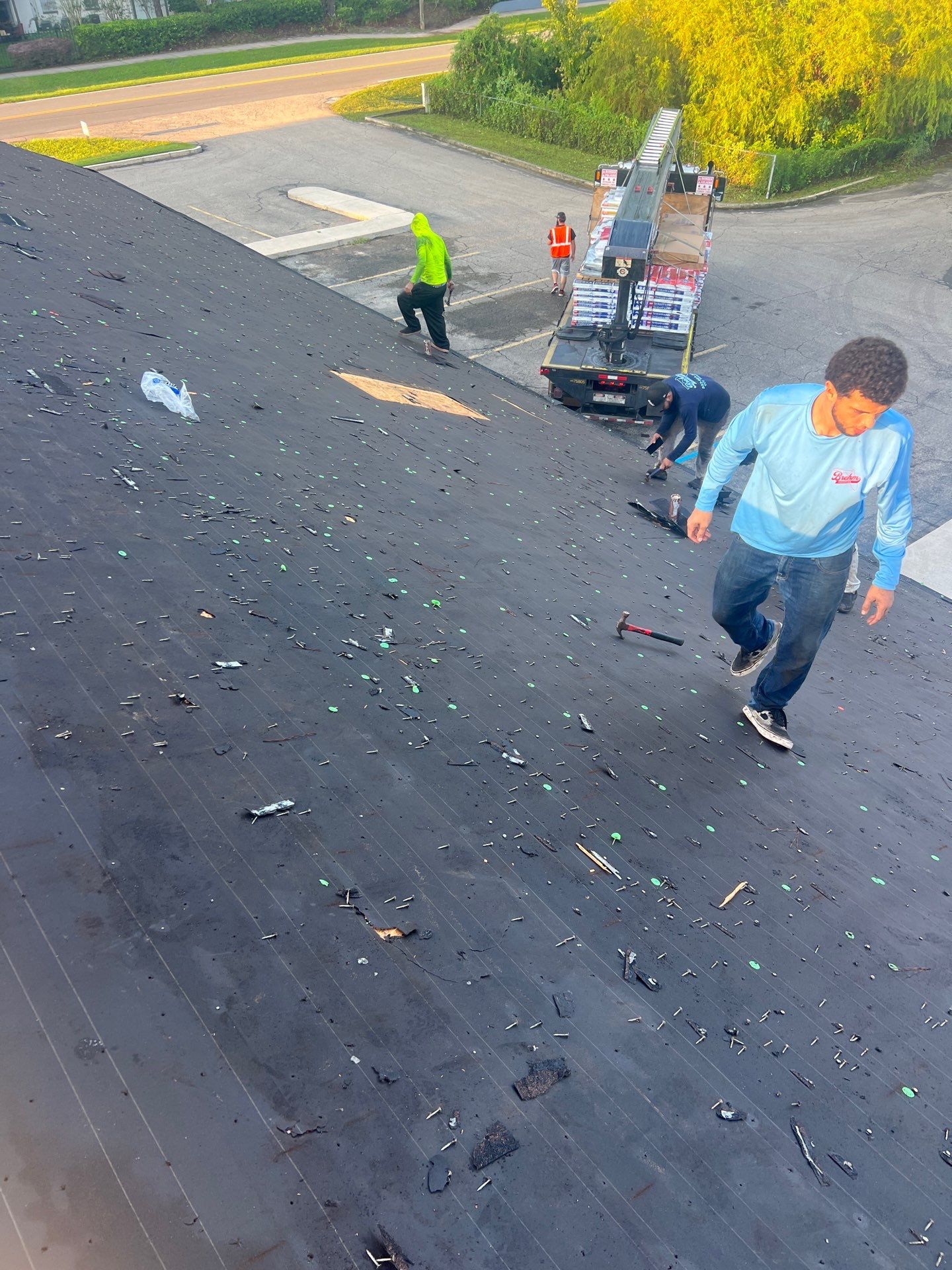 Commercial Reroof in Gainesville, Florida  by Brehm Roofing