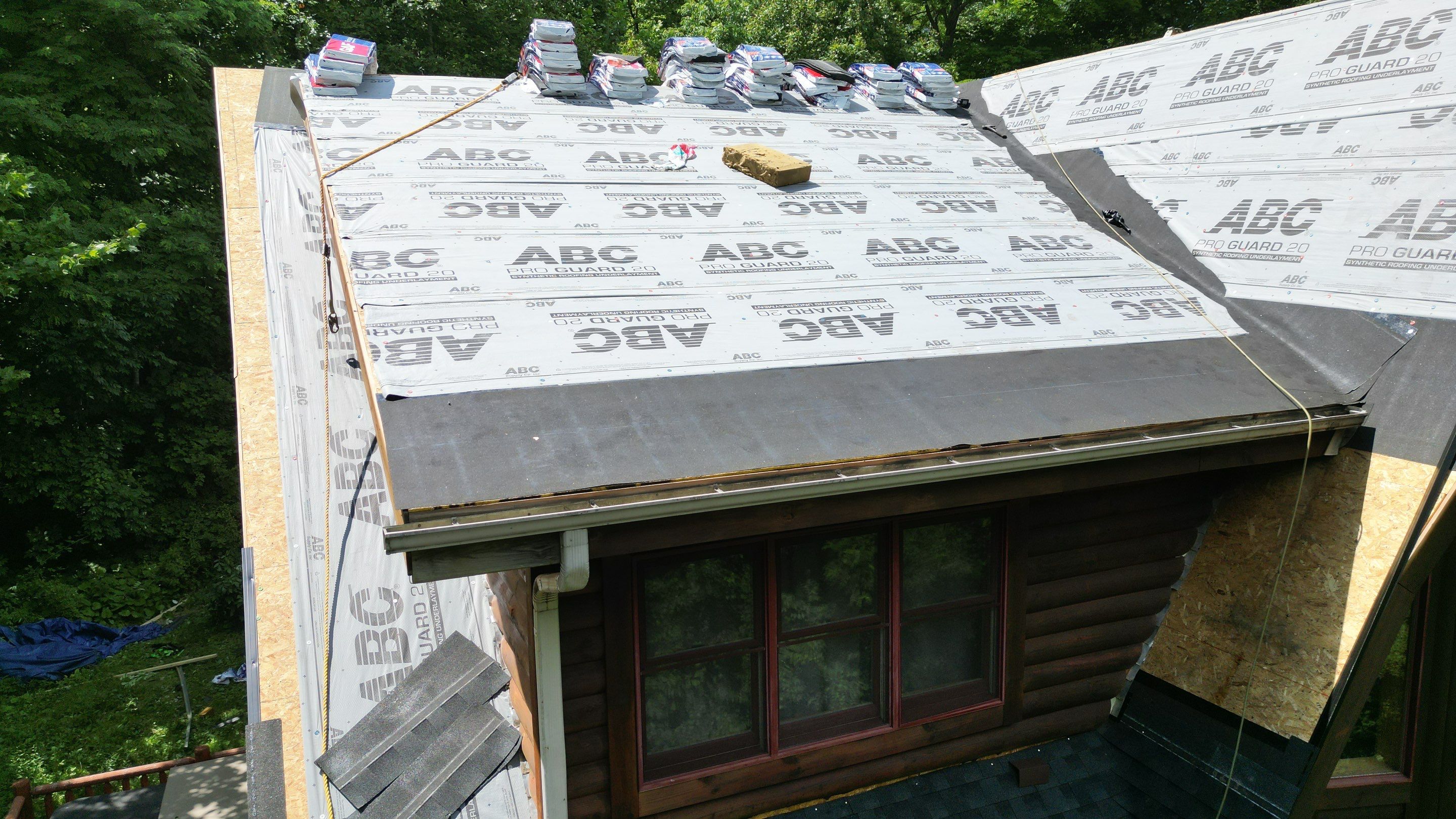 Residential Roofing Installation using Timberline HDZ Shingles - Charcoal by RoofX 