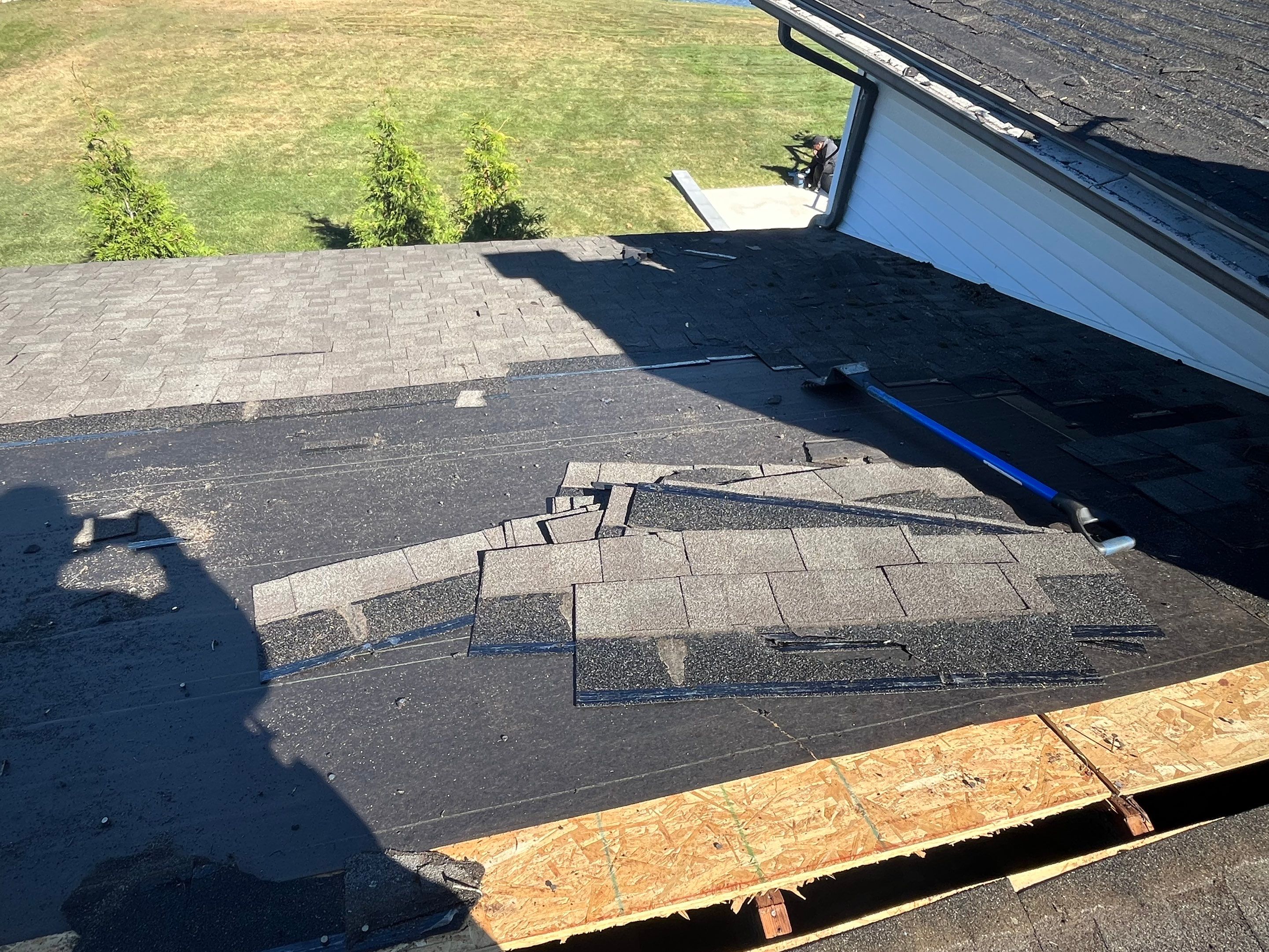 Roof Replacement using MS Standing Seam Roof Western Rust by 180 Contractors