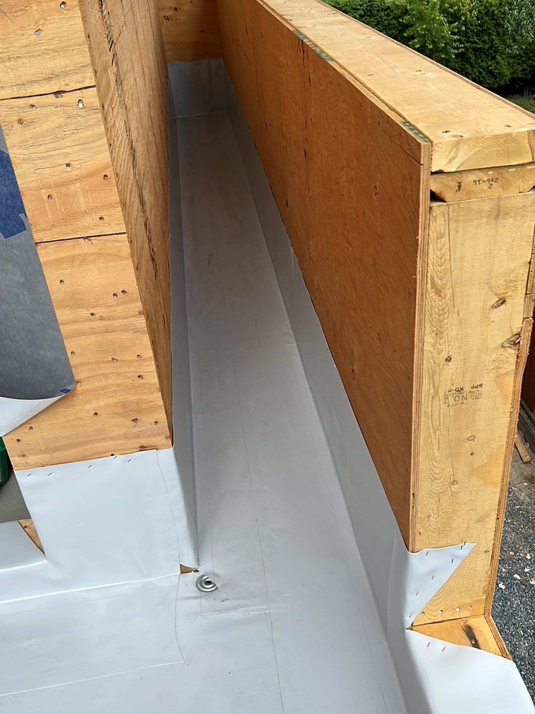 Residential Roofing Installation using Durolast roofing membrane by Top Notch Roofing Inc