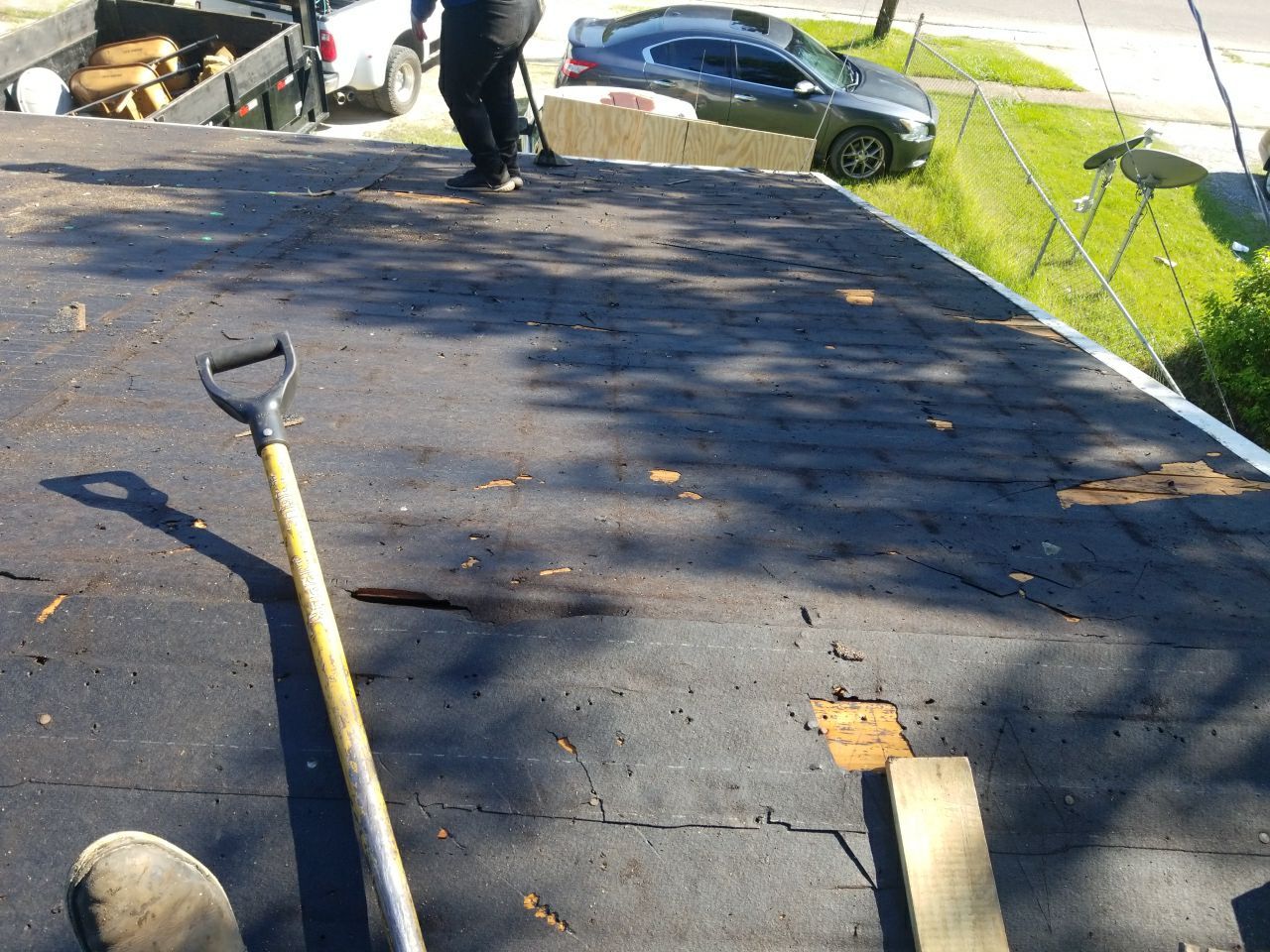 Residential Roofing Installation using Metal roofing by American Roofing & Construction LLC