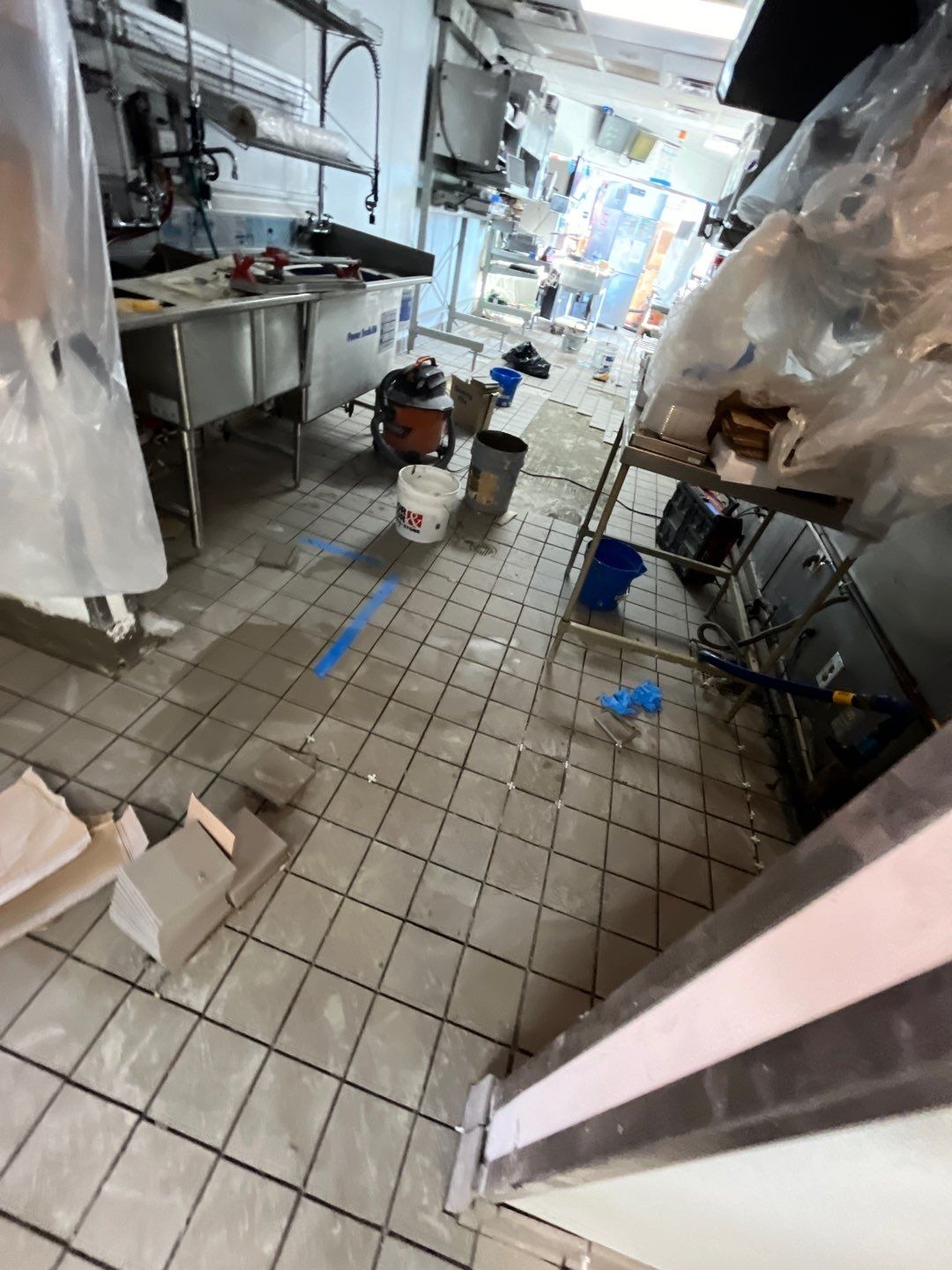 Taco bell kitchen Remodel by RJ's Reliable Construction