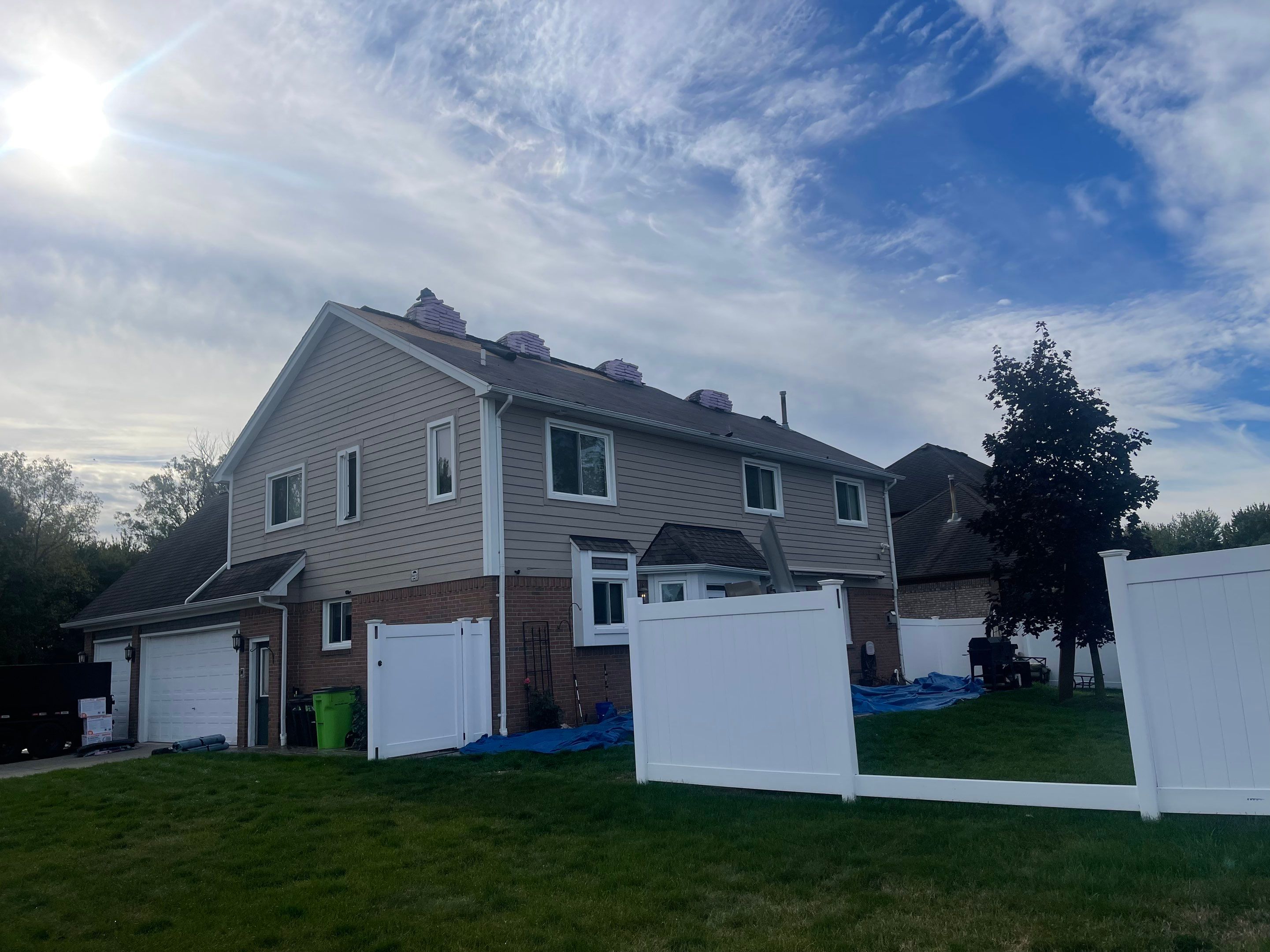 Residential Roofing Installation using Owens Corning Duration Designer Black Sable by JNR Roofing LLC