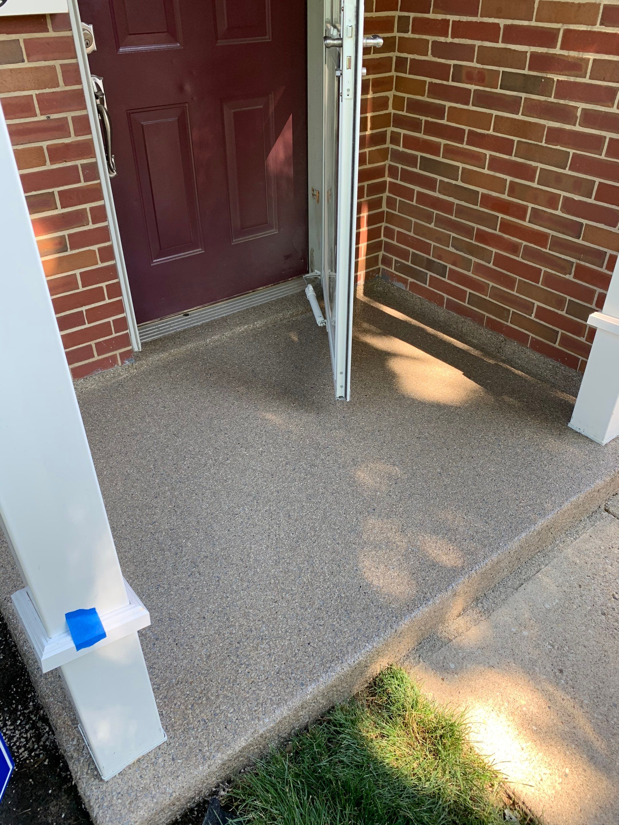 Patio Installation using Flint by Your1DayFloor.com