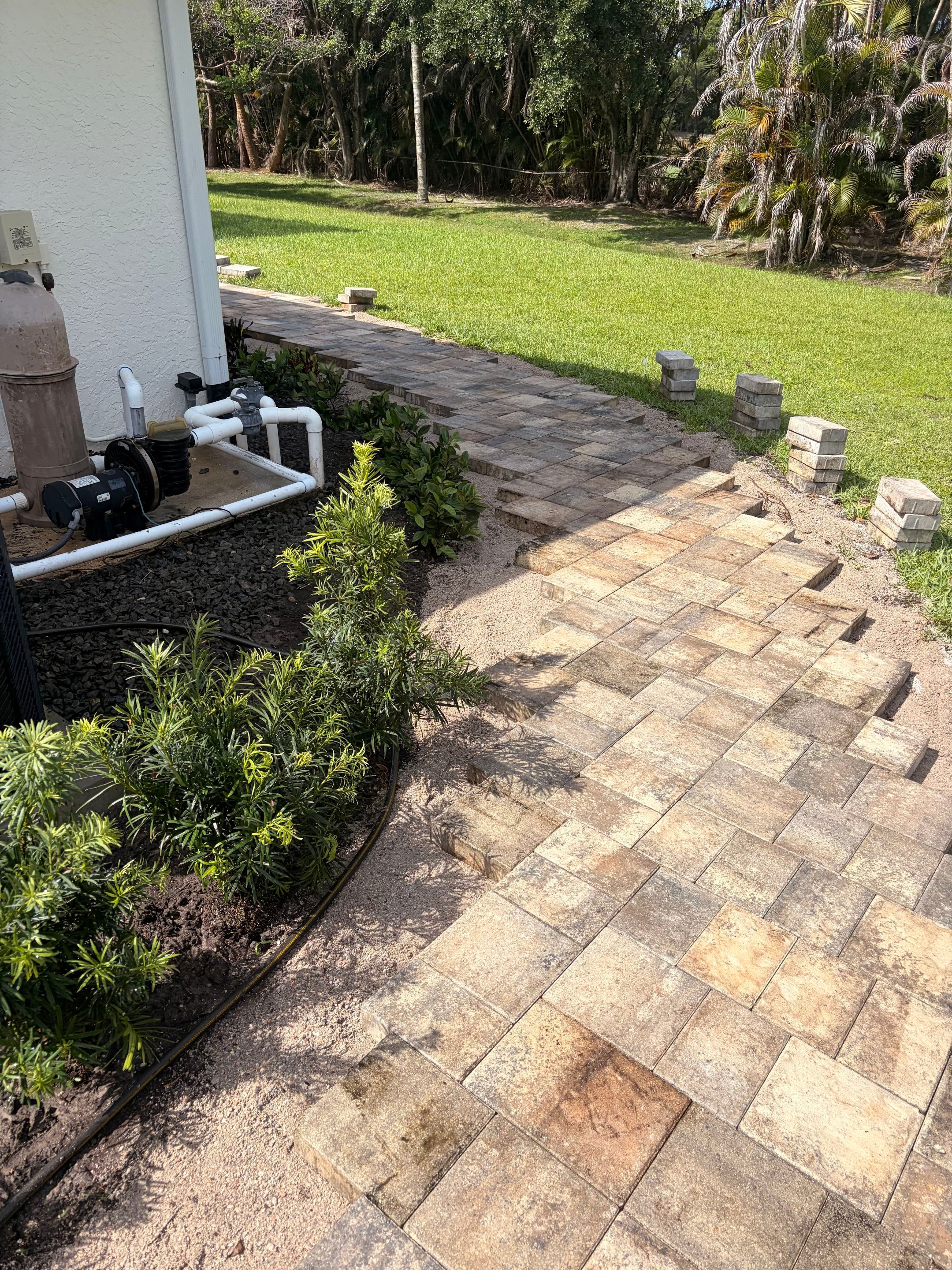 🌿✨ From Problem Areas to Paradise in Palm City! 🏡💧🌴 by Alpha Zeta Enterprises Inc