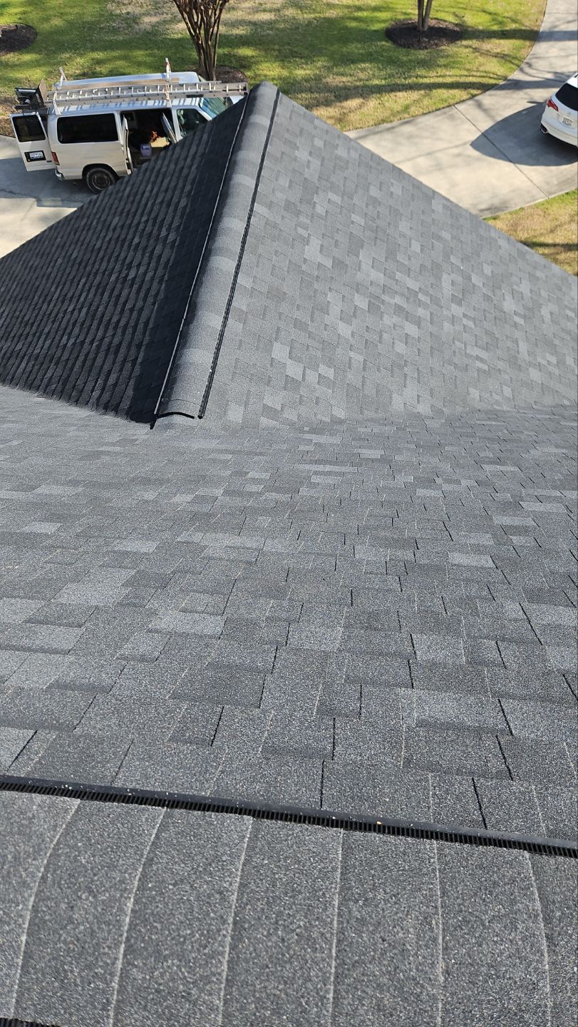 Residential Roofing Installation using Owens Corning® Oakridge Onyx Black by Indigo State Roofing
