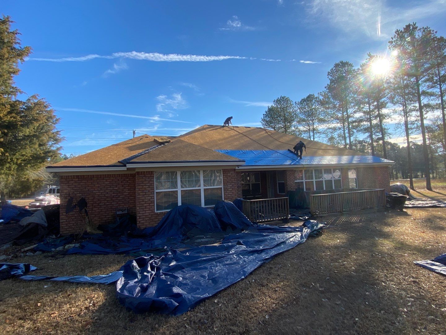 Residential Roofing Installation using Owens Corning by Inspector Roofing and Restoration