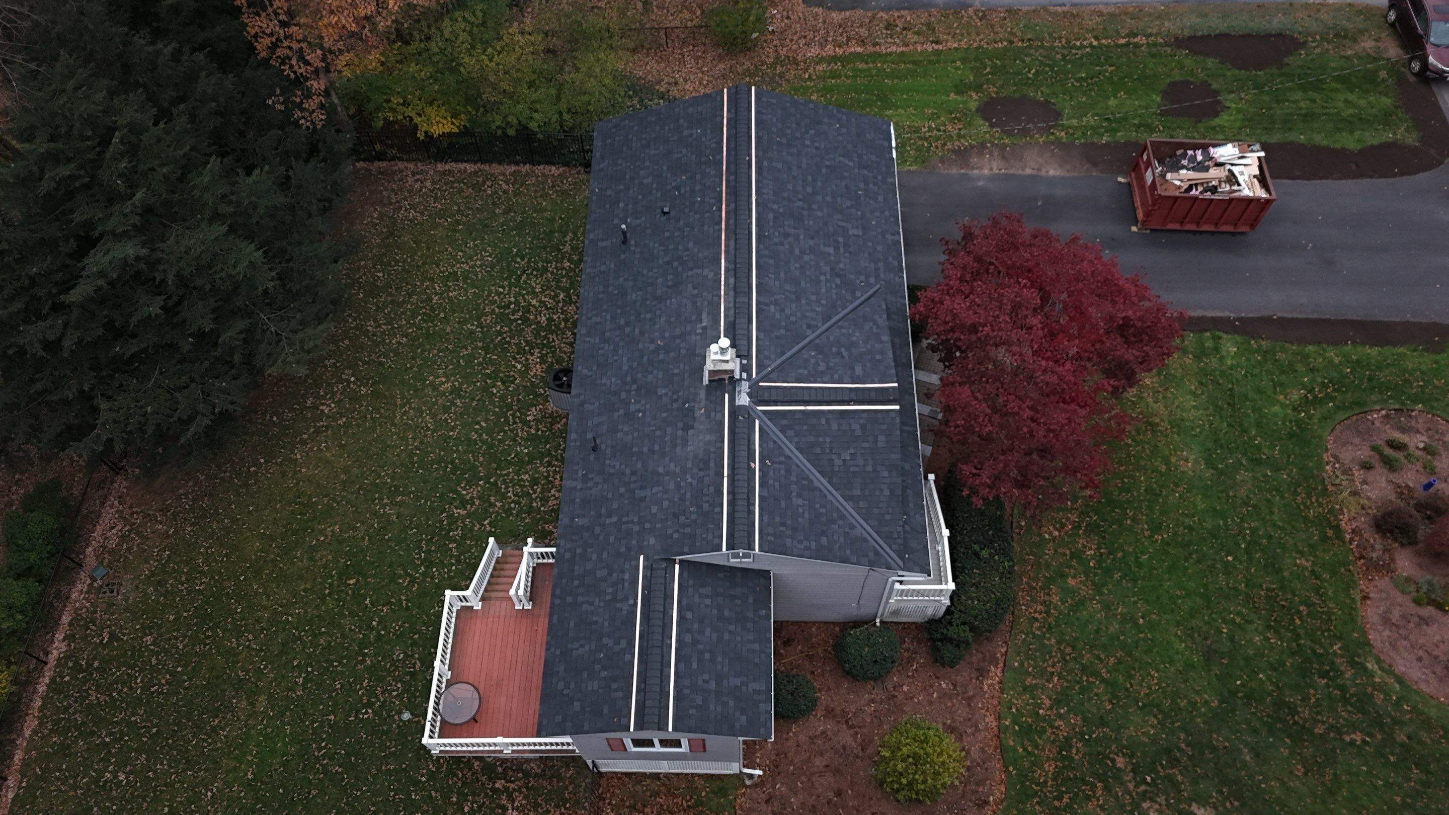 Chelmsford Complete Roof Replacement in Onyx Black with Balanced Ventilation by Mighty Dog Roofing of Greater Middlesex County