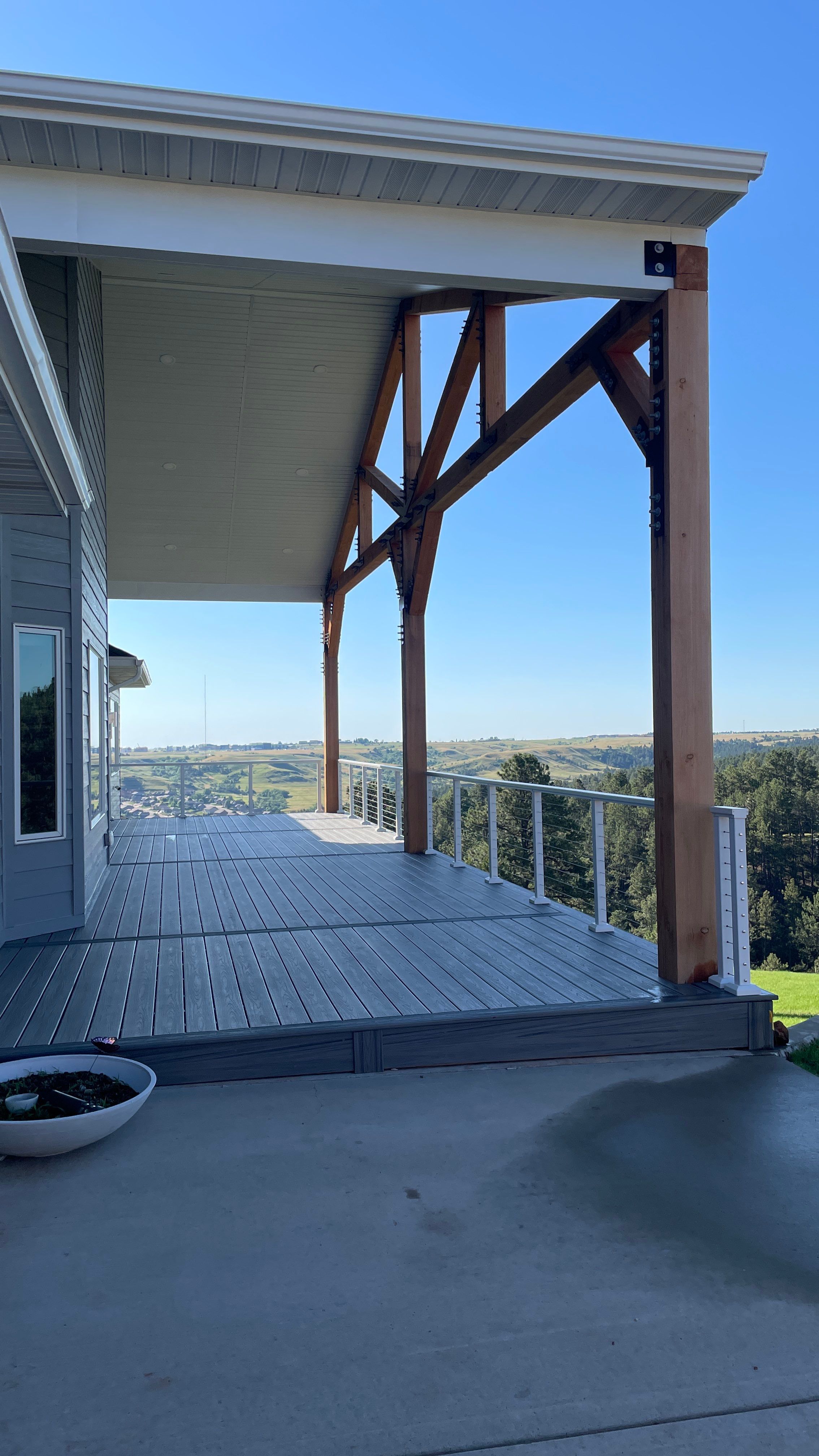 Trex Decking using Trex by Weather-Tite Exteriors LLC