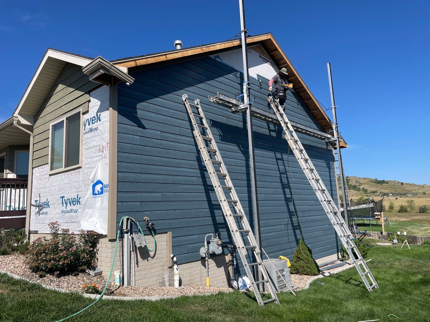 Siding Installation using LP SmartSide by Weather-Tite Exteriors LLC
