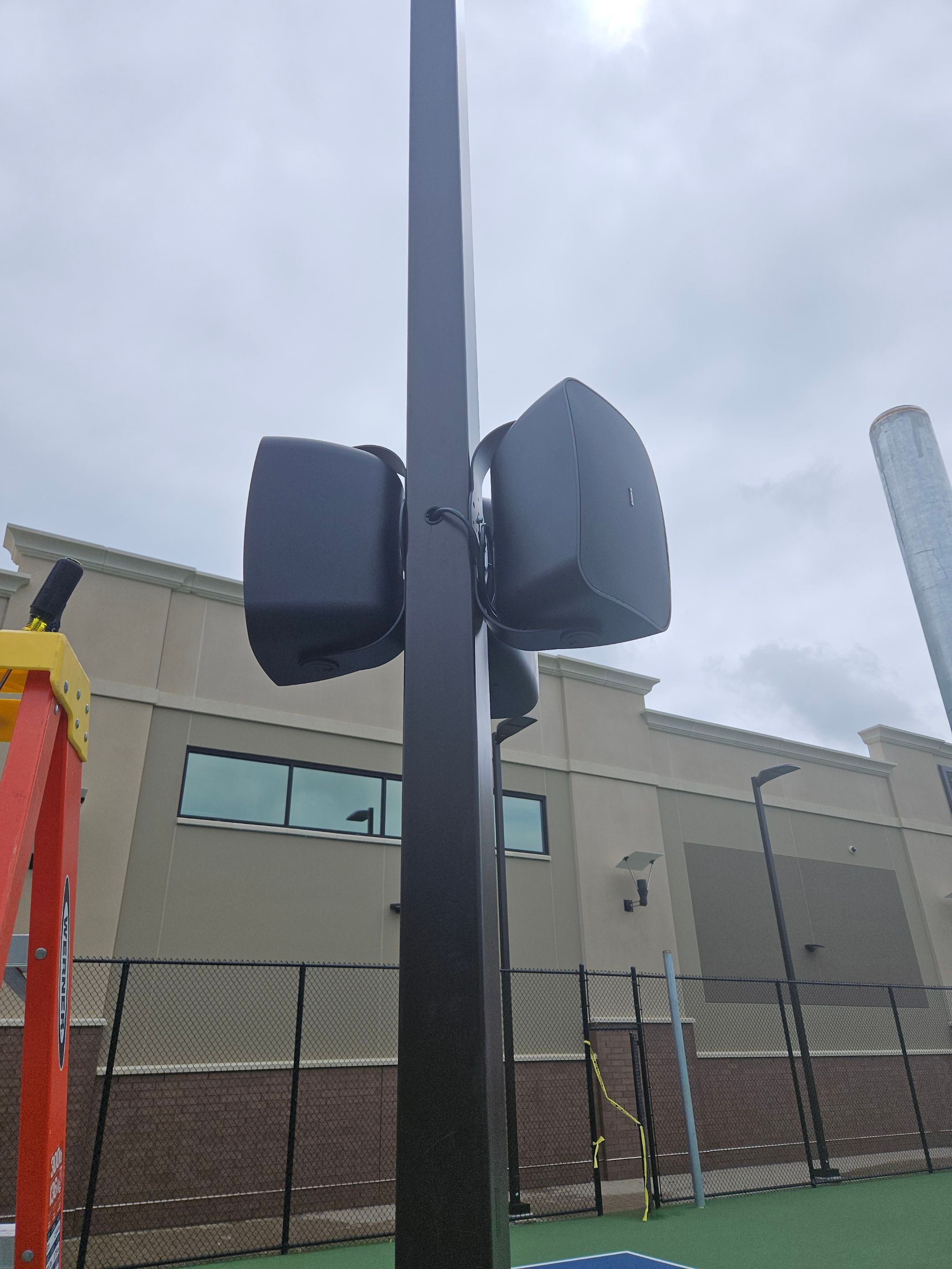 Pickleball Court Audio install by AVSi