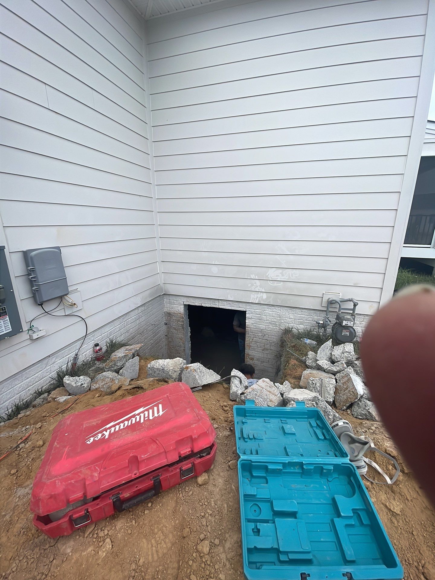 Egress window install, Great Falls, VA by Fairfax Contractors, LLC