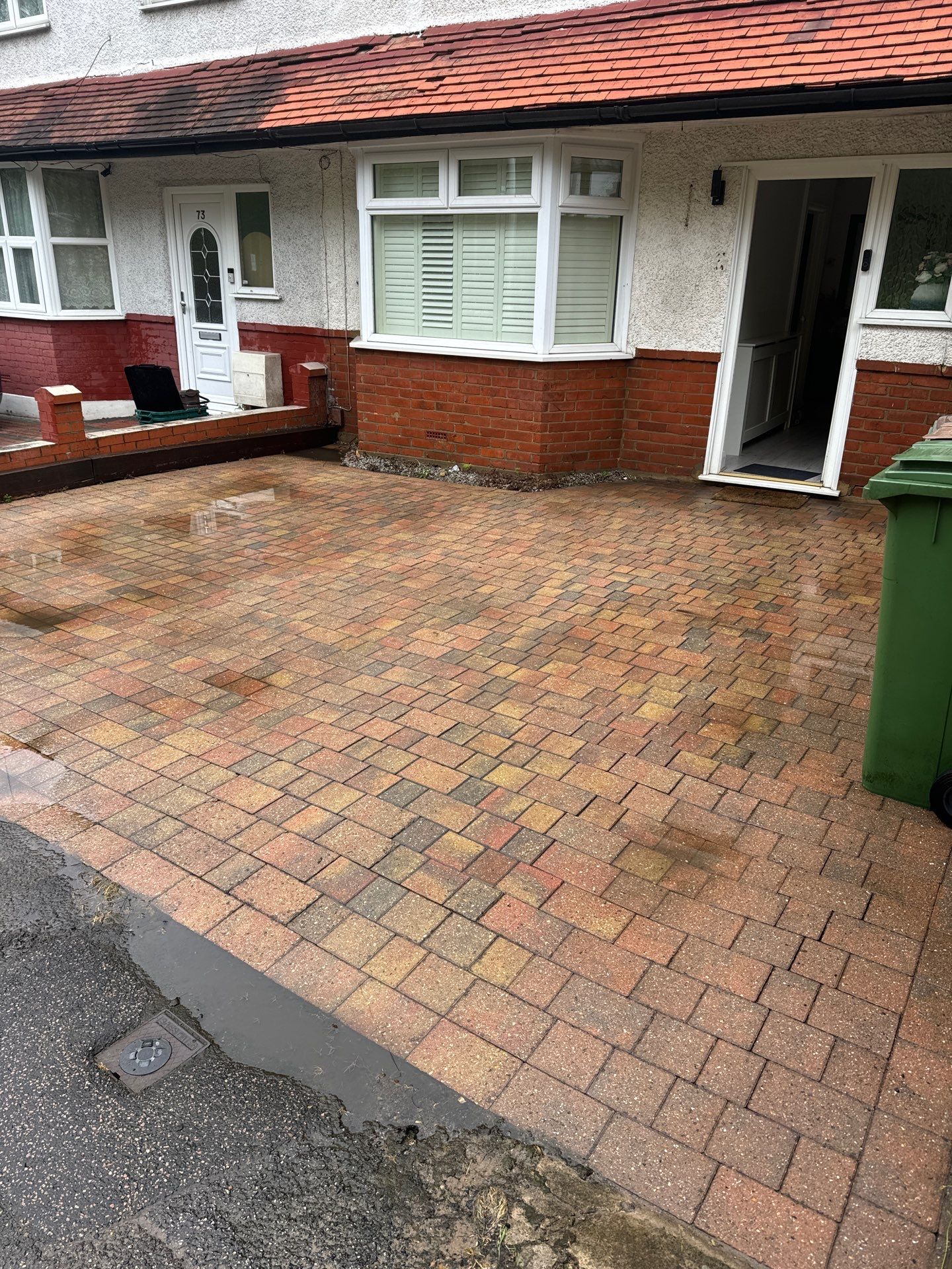 Exterior Clean - Roof - Patio - Driveway using honda 21 ltr/min by Ges Exterior Cleaning ltd