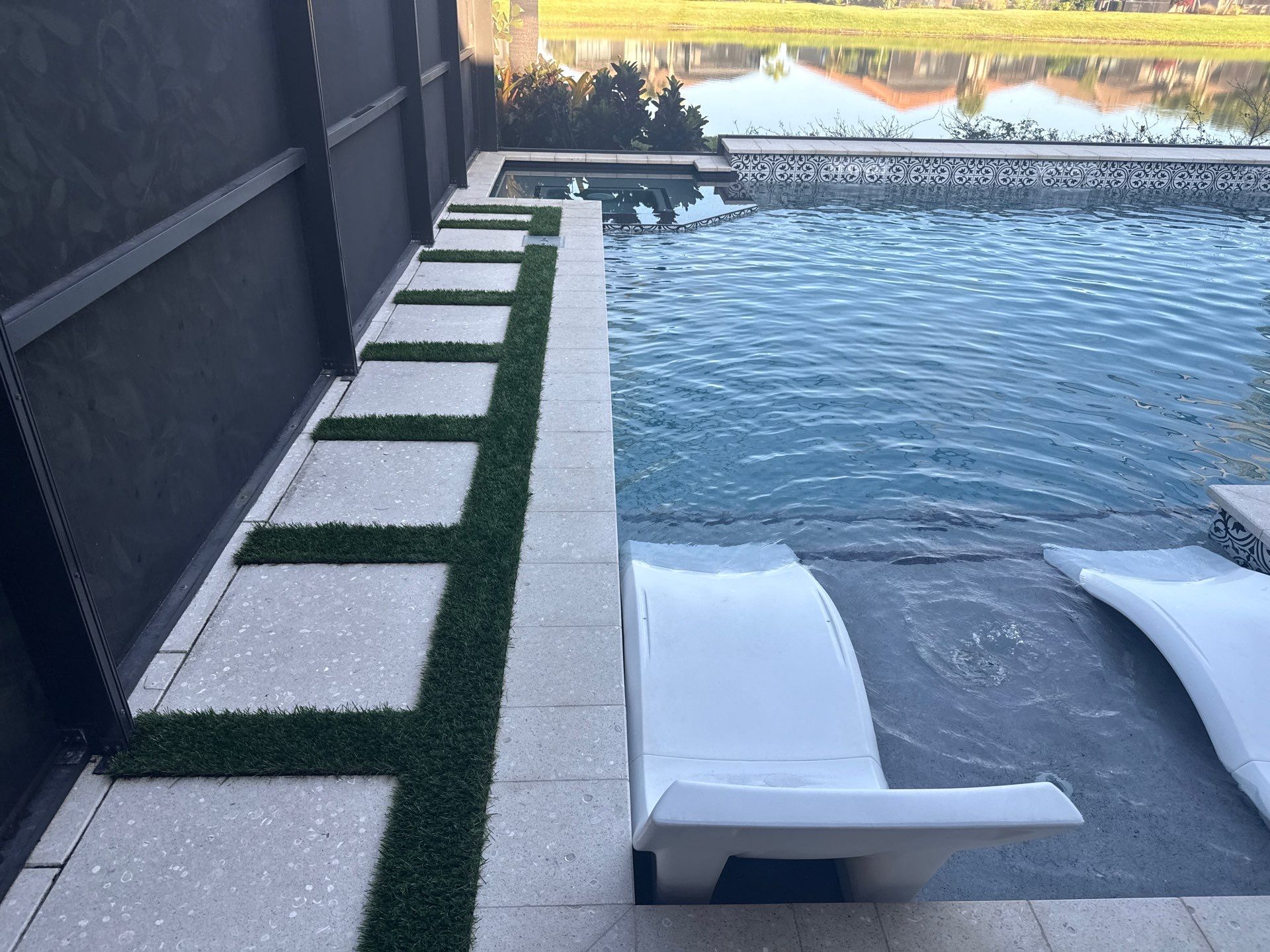 Pool Deck & Lanai Cleaning in Esplanade at Azario – Lakewood Ranch, FL 34211 by Sunshine AquaWash