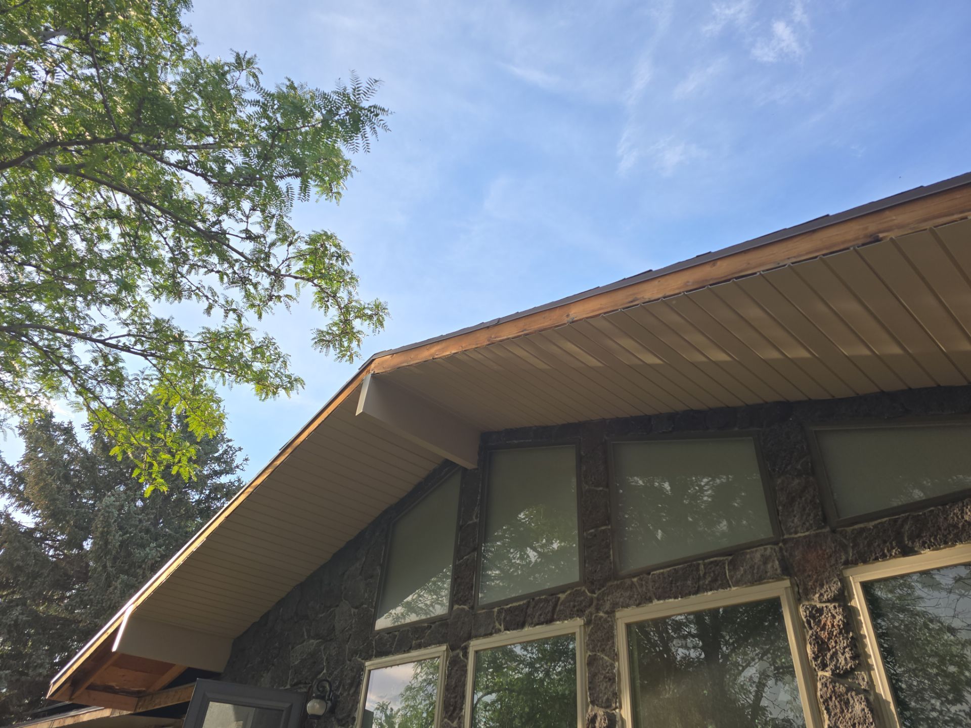 Project in South Weber by Emerald Gotcha Gutters 