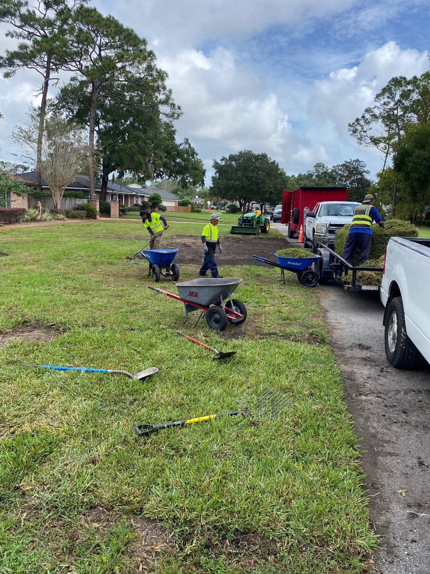 Deerwood Resident | Sod Replacement by ProGreen Services