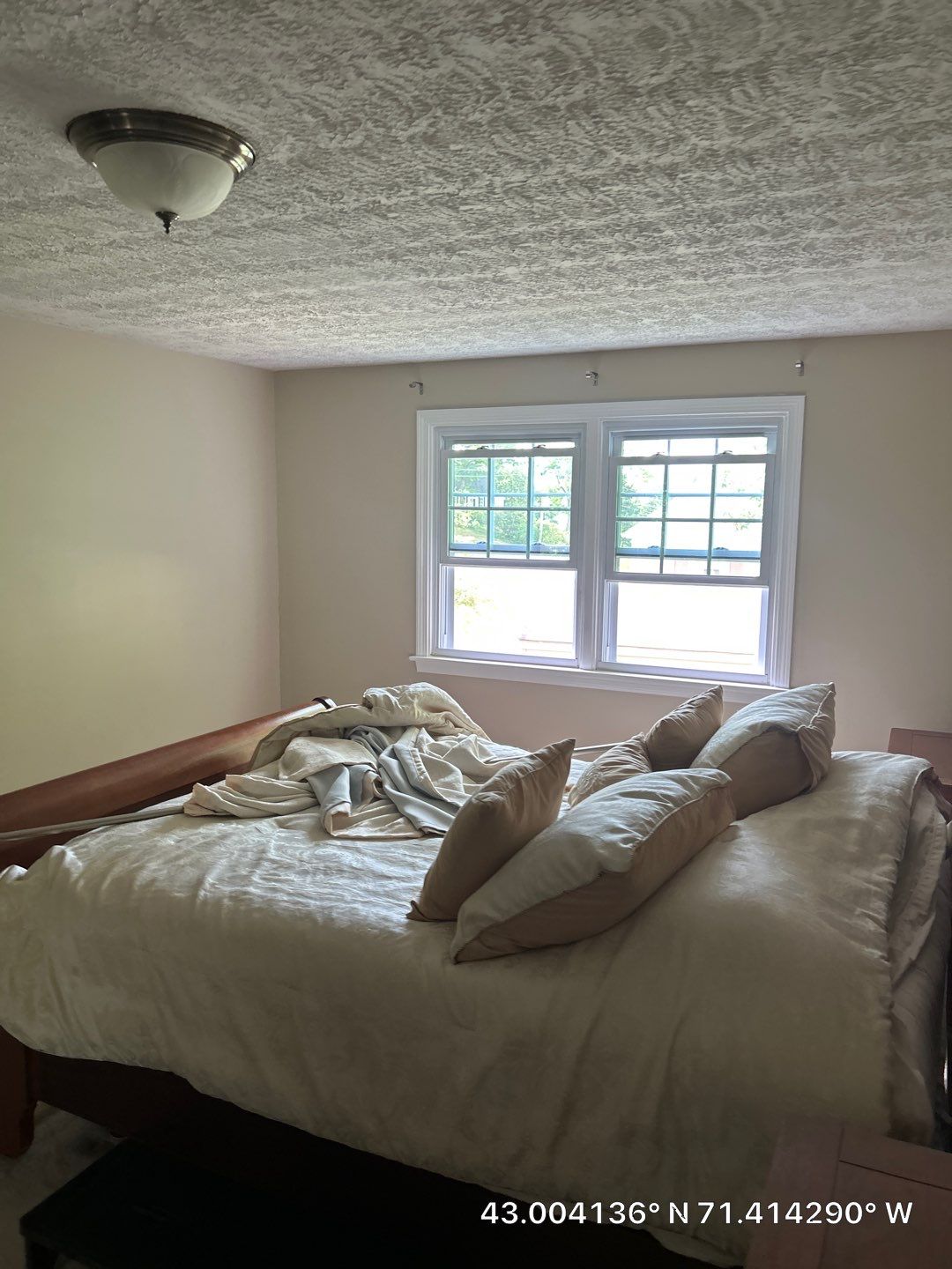 Interior Bedroom Painting and Drywall Repair in Manchester by The Persnickety Painters