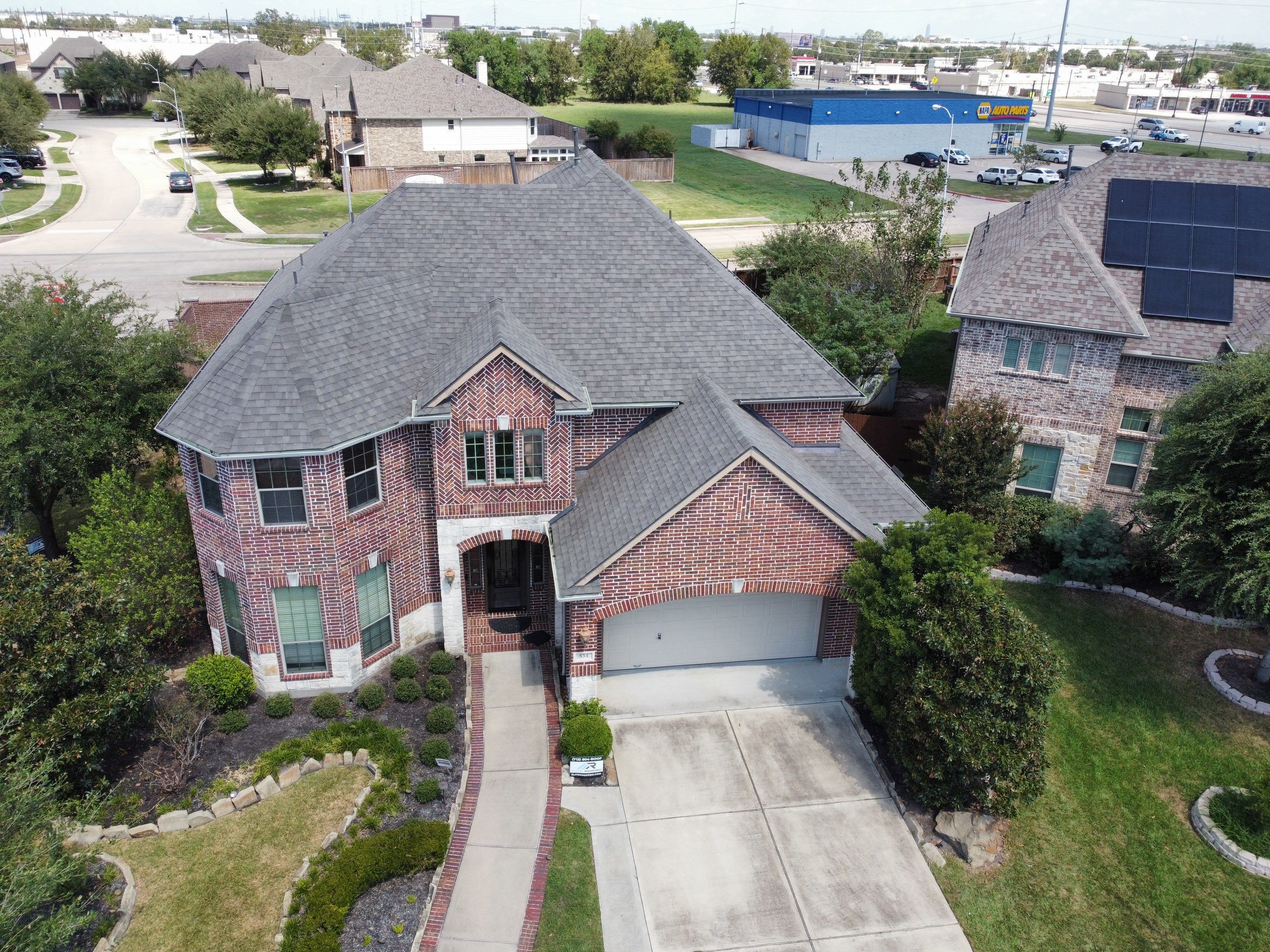 Residential Roof Replacement using IKO Cambridge - Weathered Wood by Elite Roofing LLC