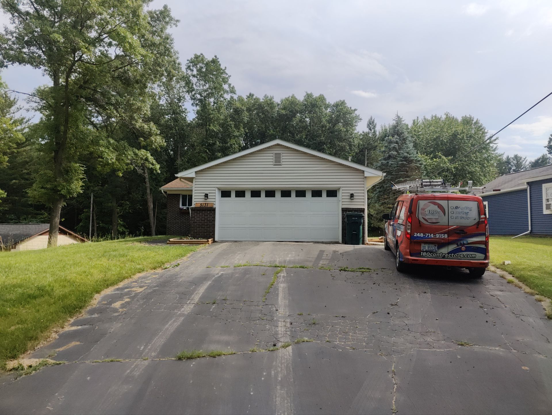 Roof Replacement using Owens Corning Williamsburg Grey by 180 Contractors