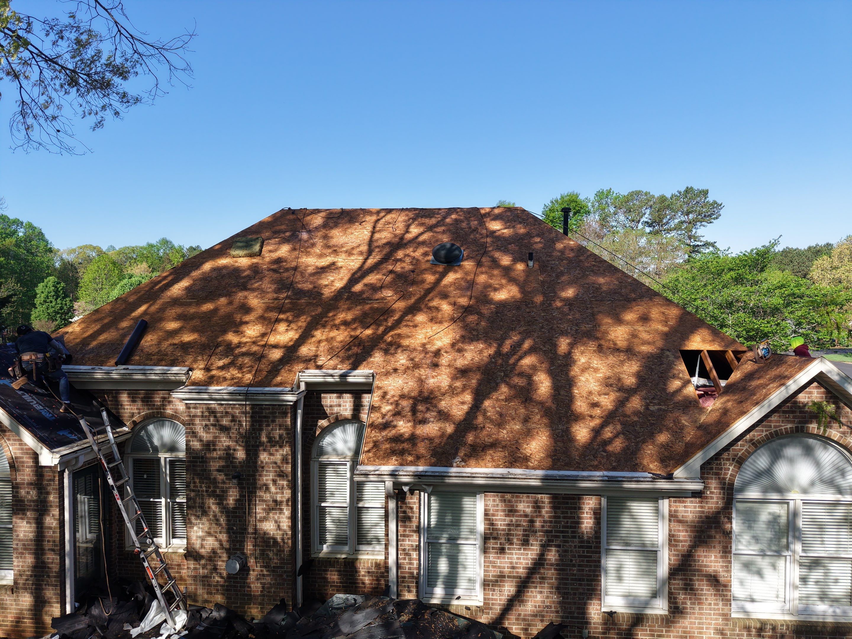 Residential Roofing Installation using TAMKO TITAN XT Rustic Black by RISE Roofing & Restoration, LLC