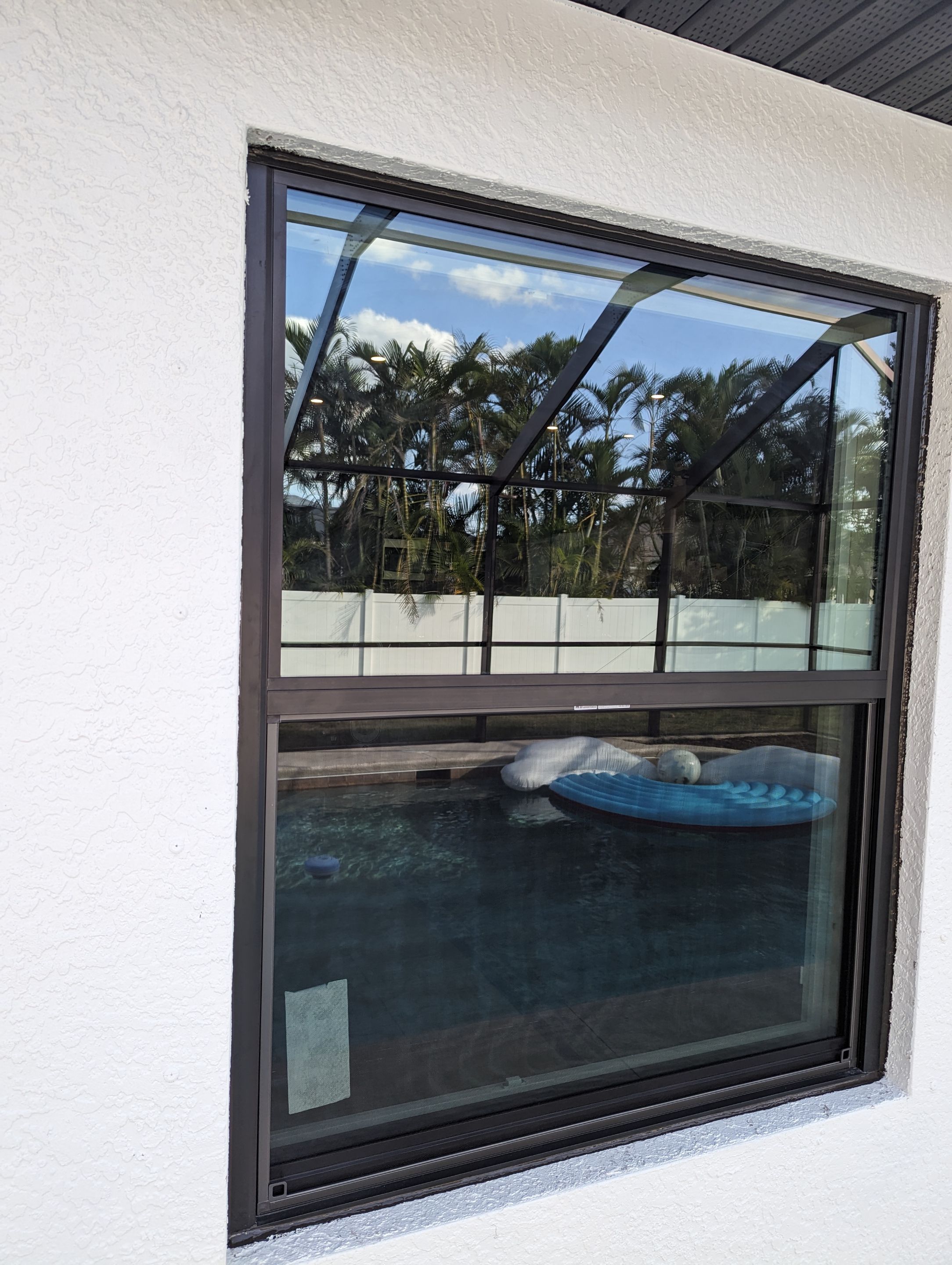 Window Installation using PGT Aluminum by Windows For Life 