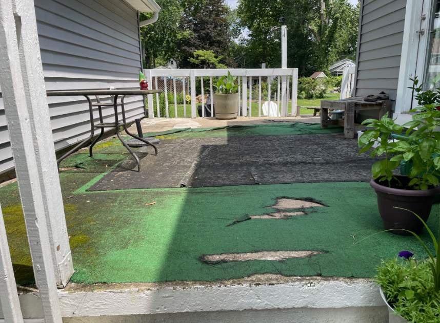 Deck Resurface In Yardley, Pennsylvania by deck guardian