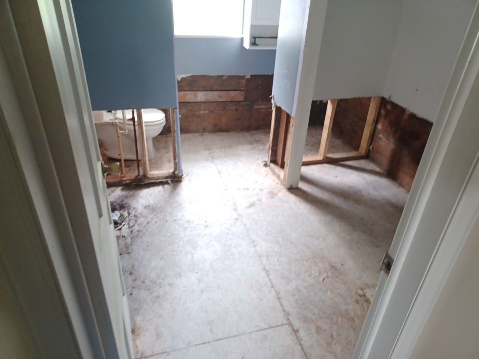 Project in Croswell by EzDry Water Mitigation & Property Restoration