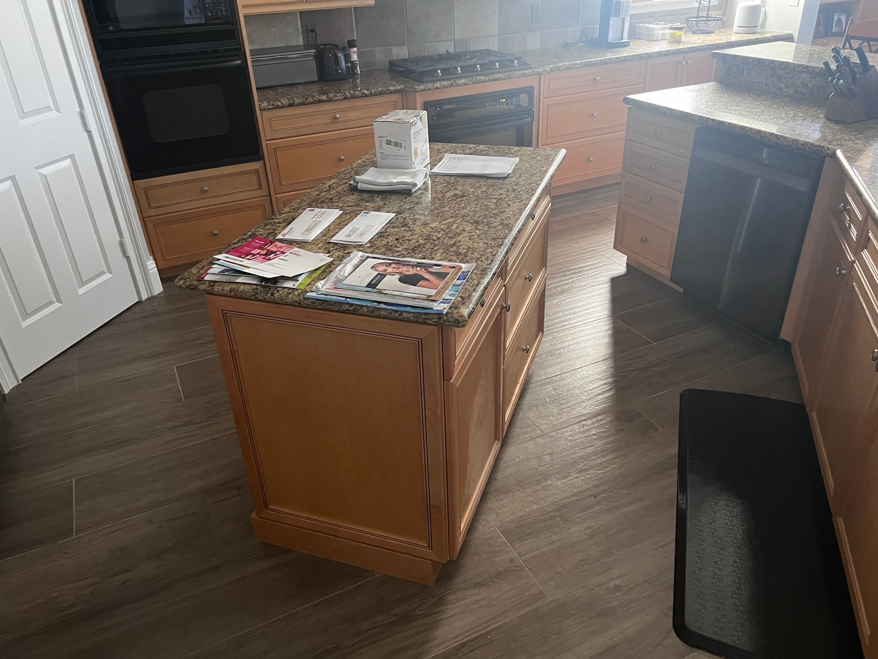 Wood Look Tile  using Alpi Tortora 8x48 by Naples Flooring Boutique